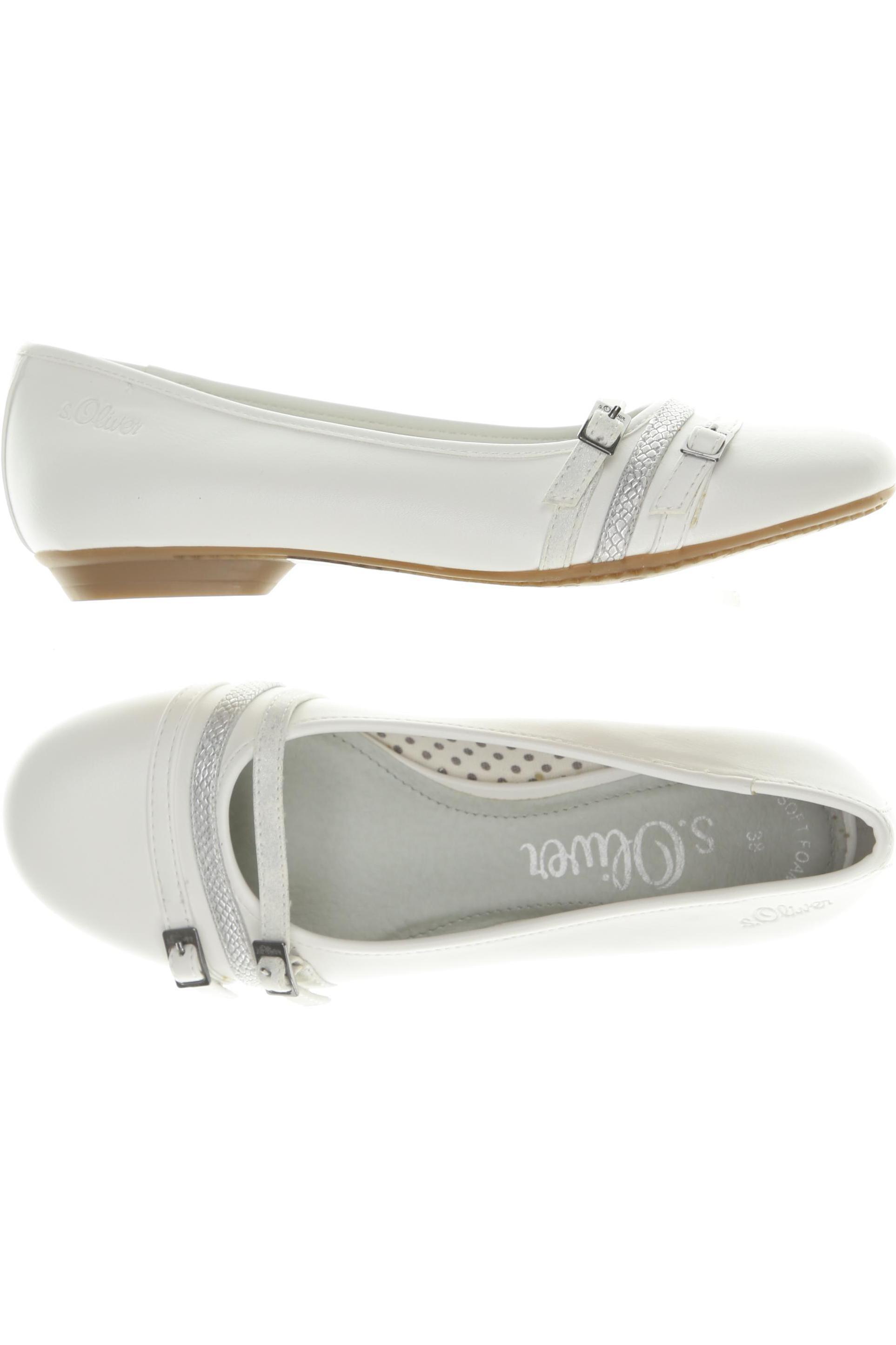 

s.Oliver Damen Ballerinas, weiß, Gr. 38