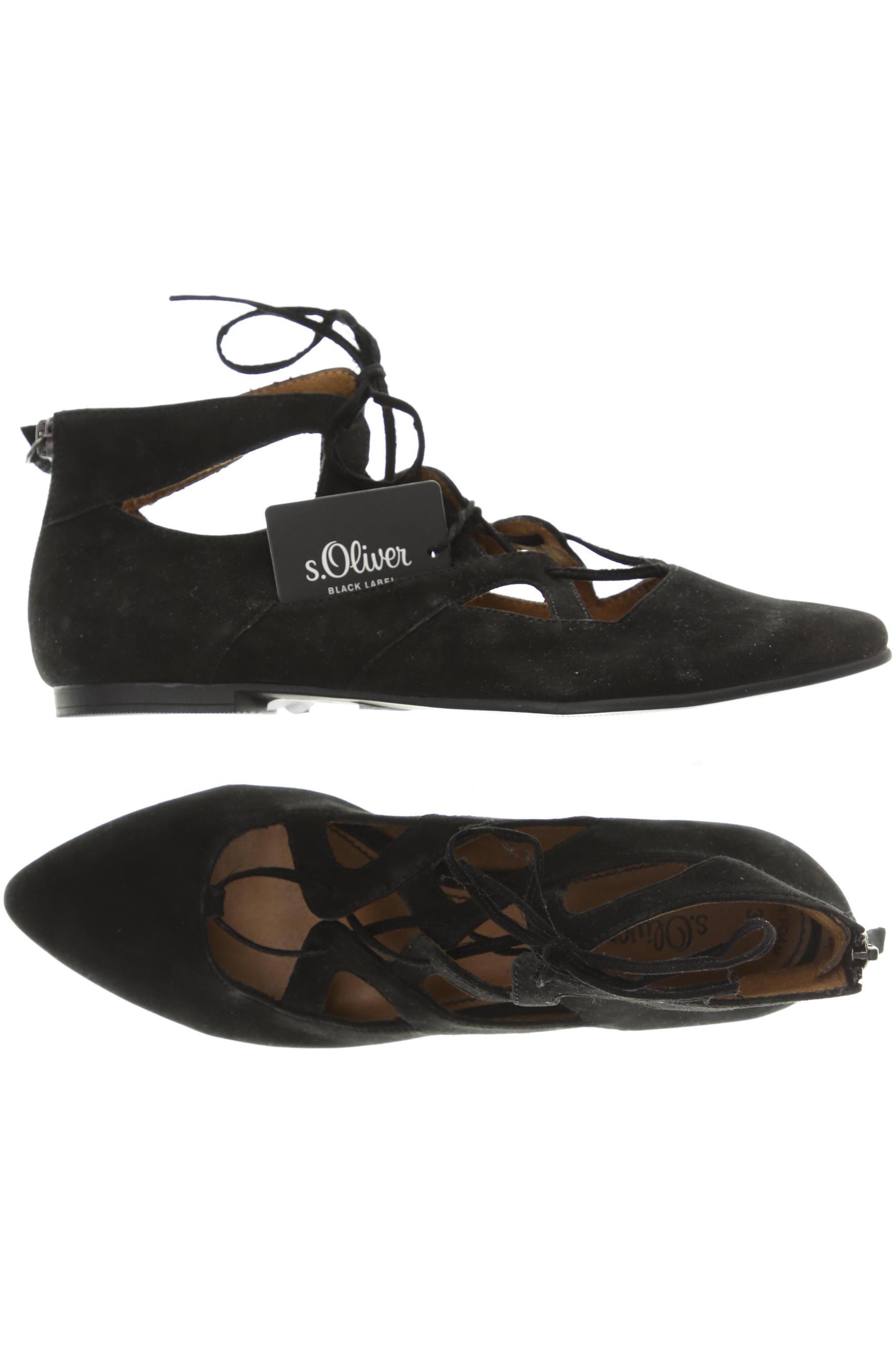 

s.Oliver Damen Ballerinas, schwarz, Gr. 39