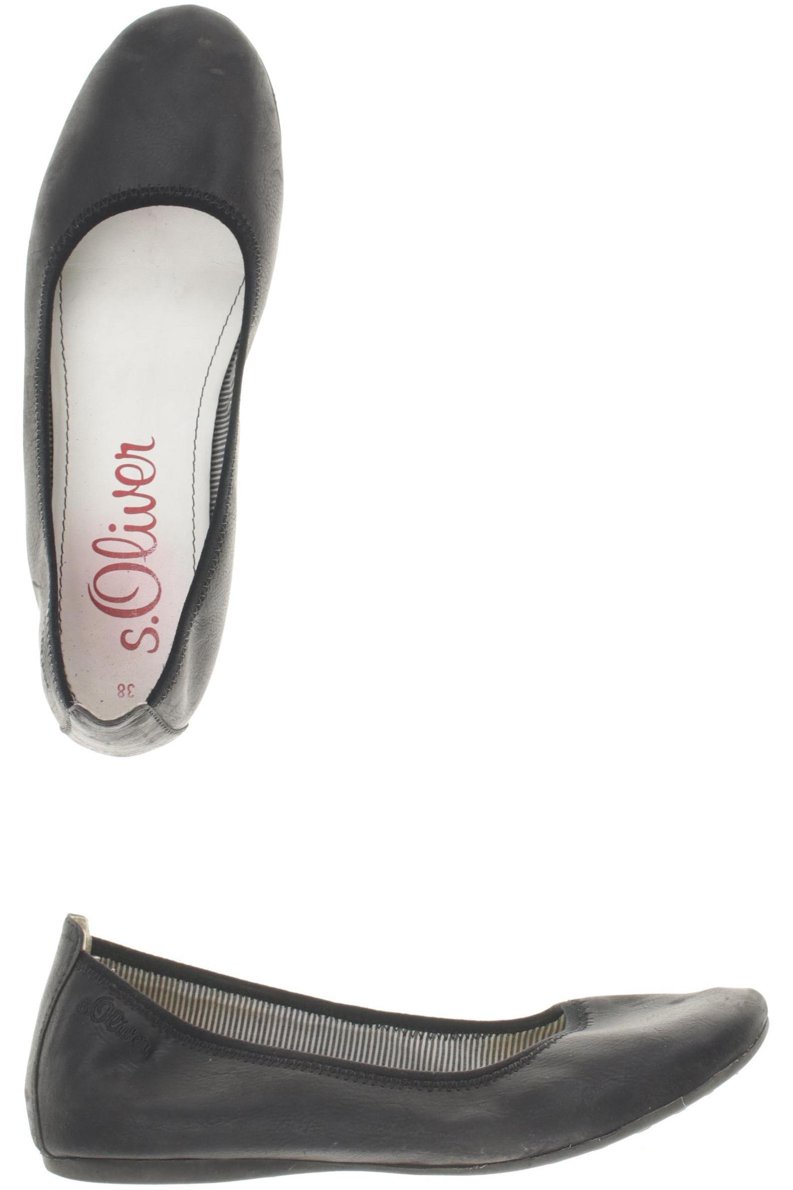 

s.Oliver Damen Ballerinas, schwarz, Gr. 38
