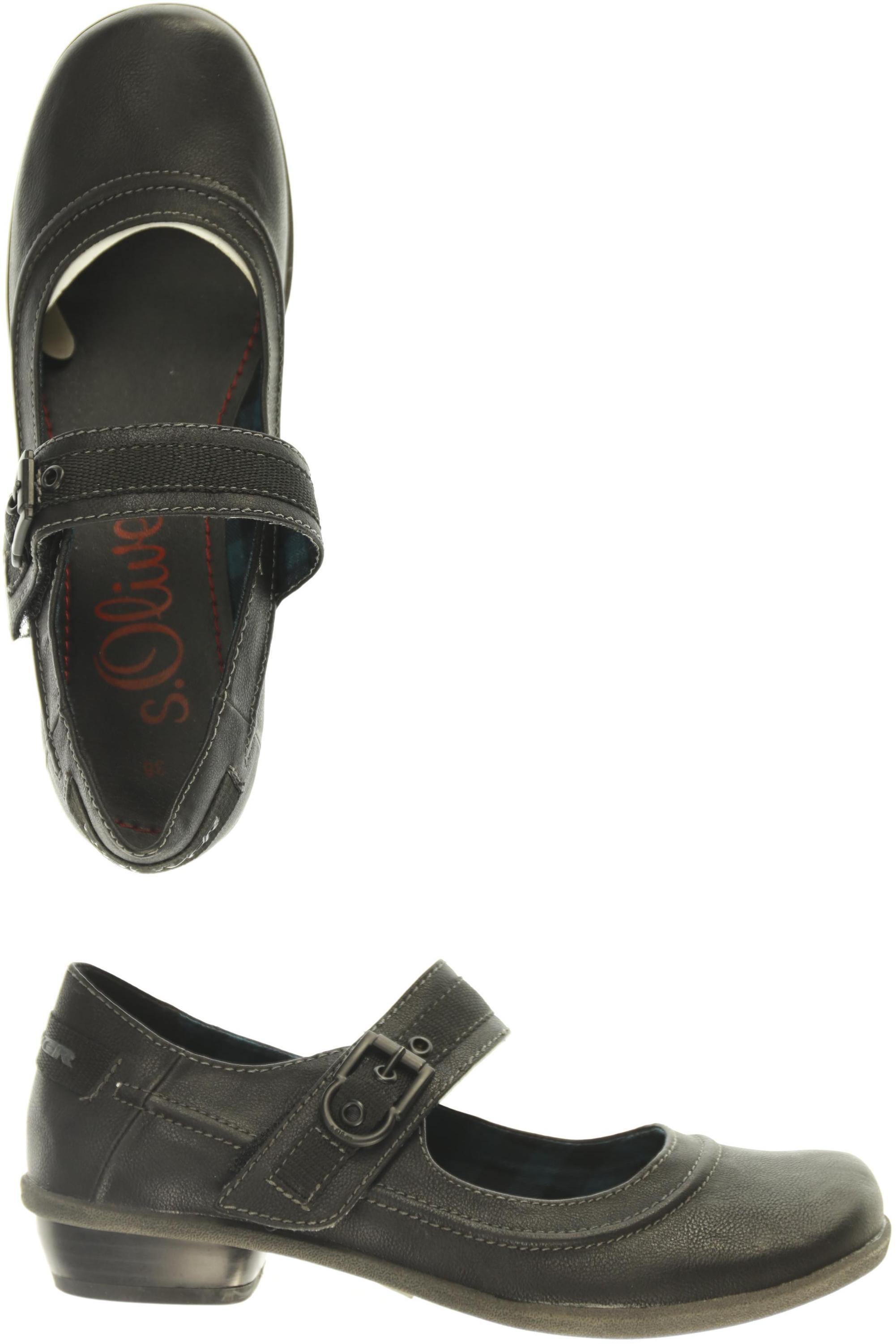 

s.Oliver Damen Ballerinas, schwarz, Gr. 38