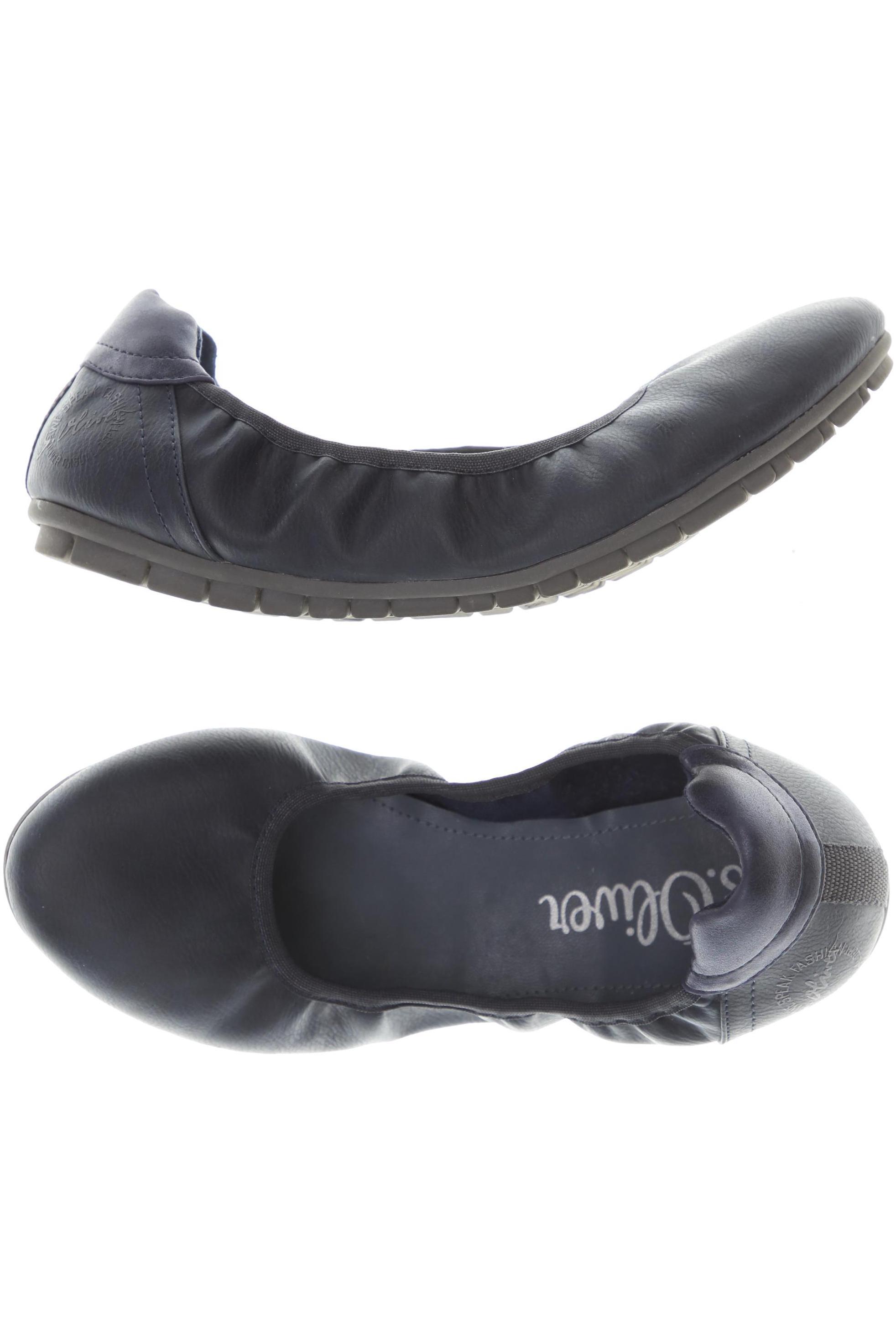 

s.Oliver Damen Ballerinas, blau, Gr. 38