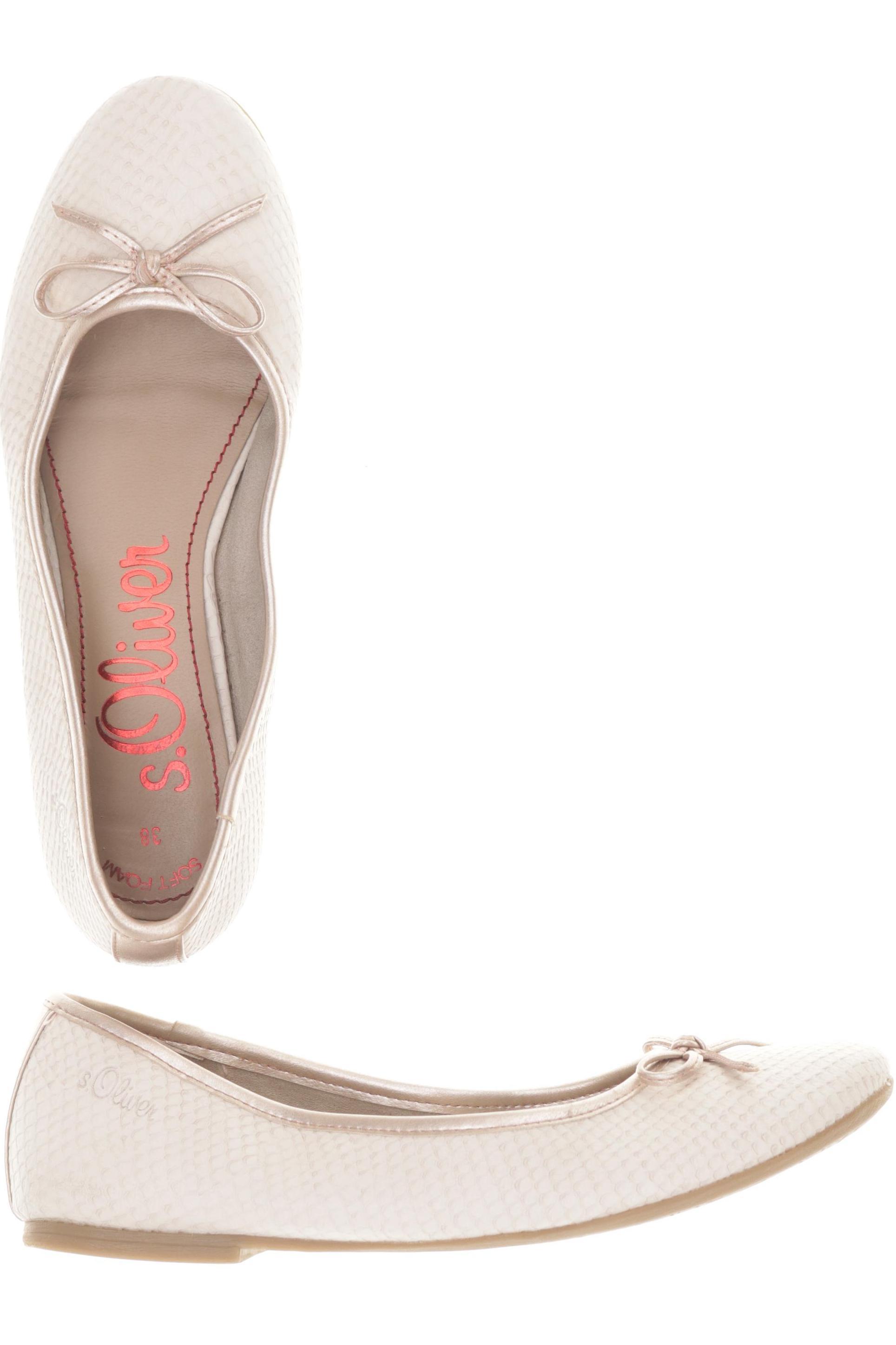 

s.Oliver Damen Ballerinas, beige, Gr. 38