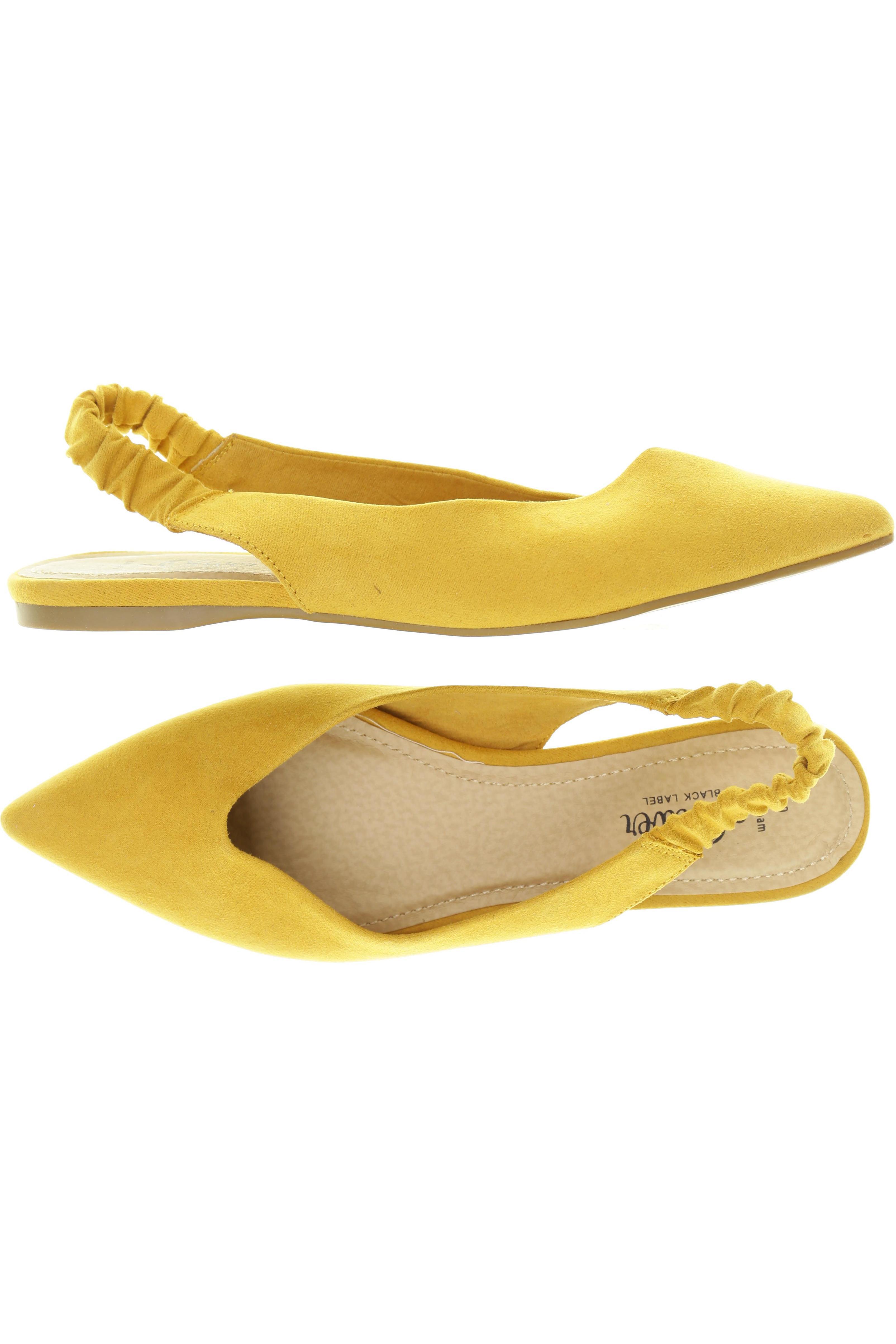 

s.Oliver Damen Sandale, gelb, Gr. 40