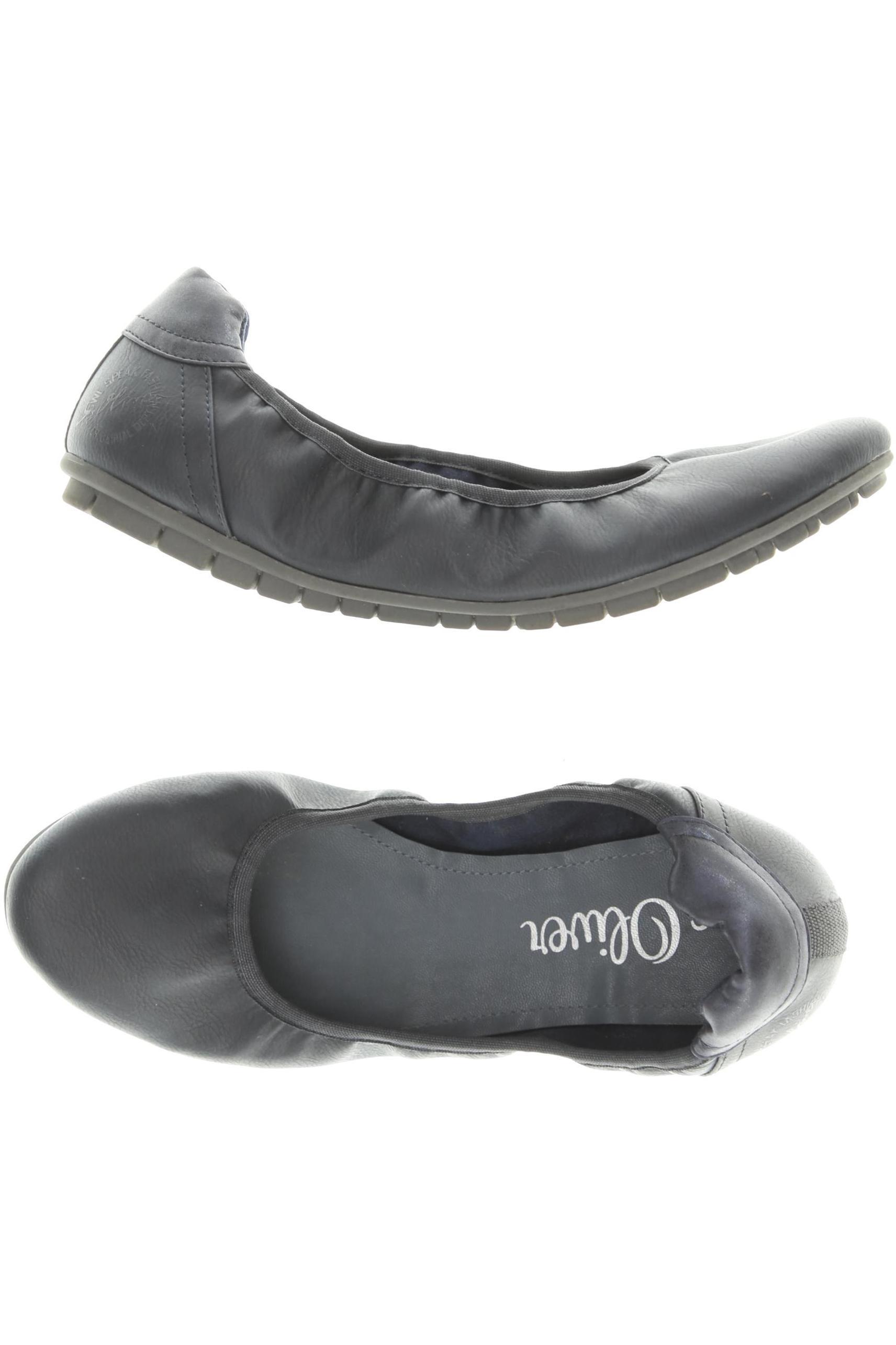 

s.Oliver Damen Ballerinas, blau, Gr. 39