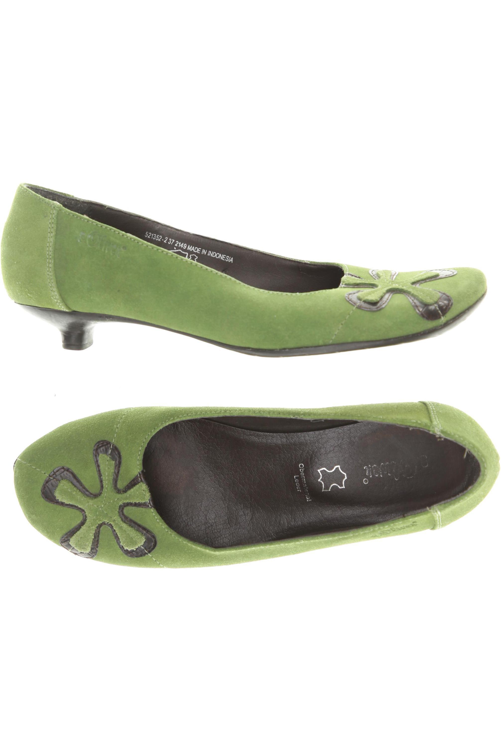 

s.Oliver Damen Ballerinas, grün, Gr. 37