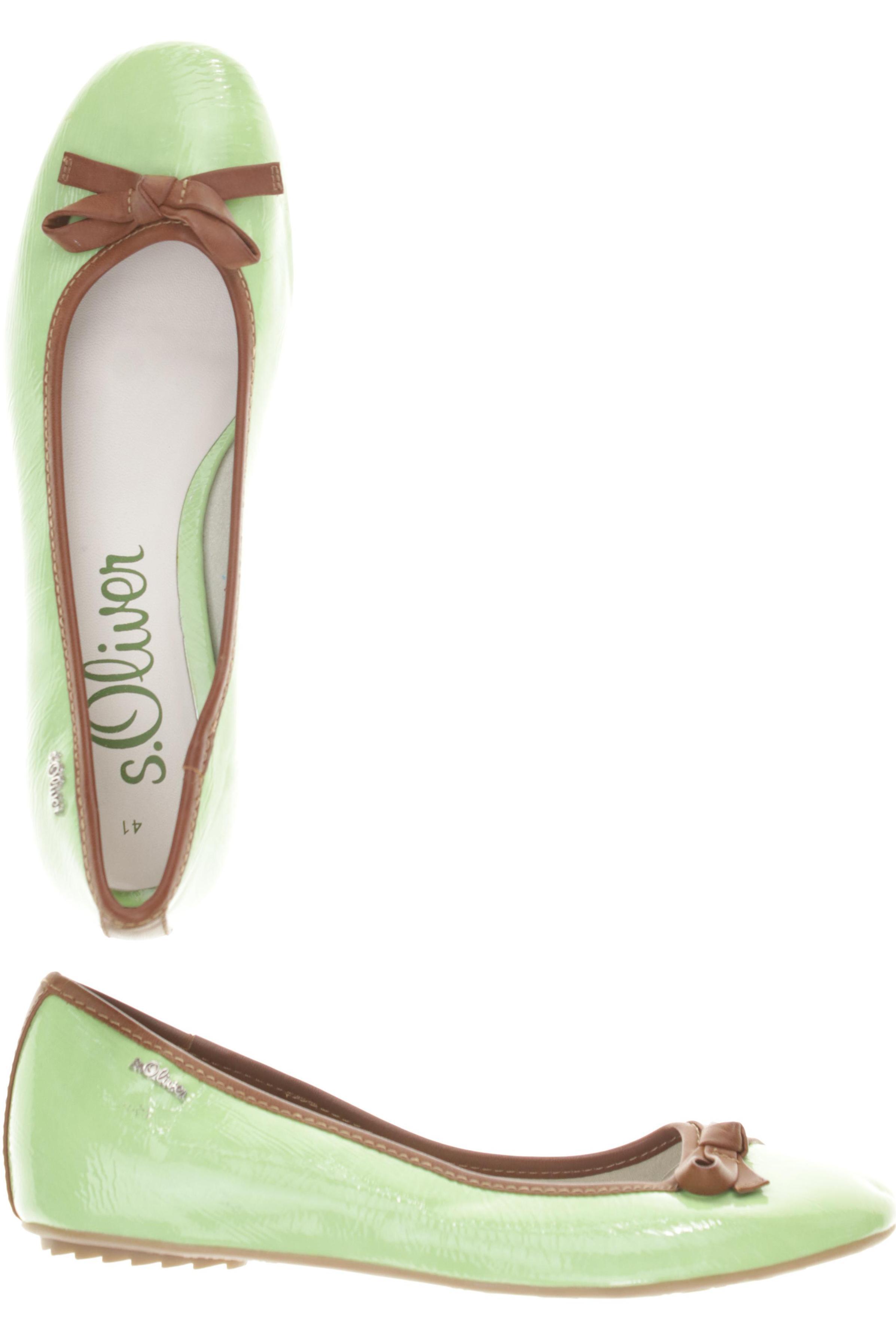 

s.Oliver Damen Ballerinas, grün, Gr. 41