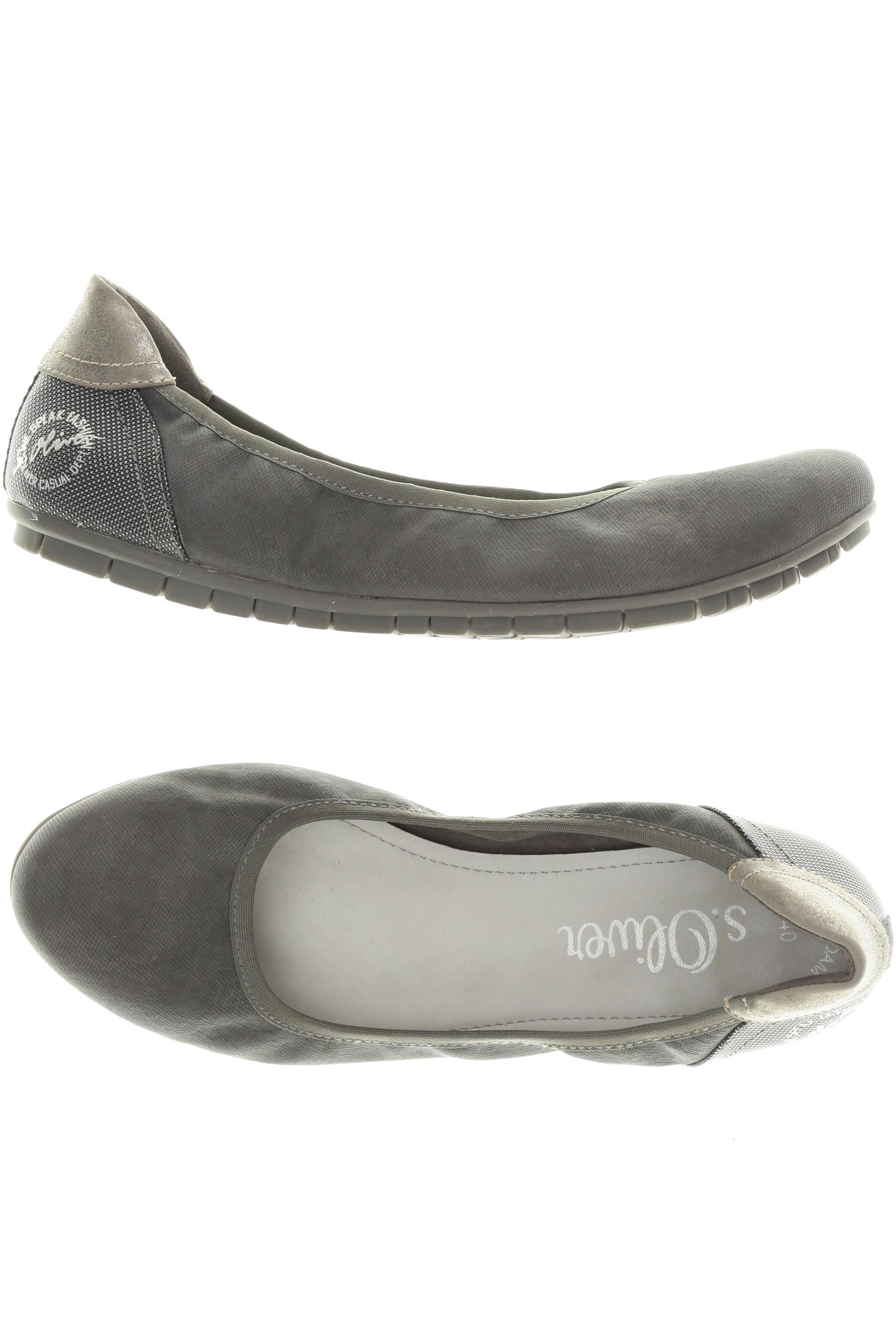

s.Oliver Damen Ballerinas, grau, Gr. 40