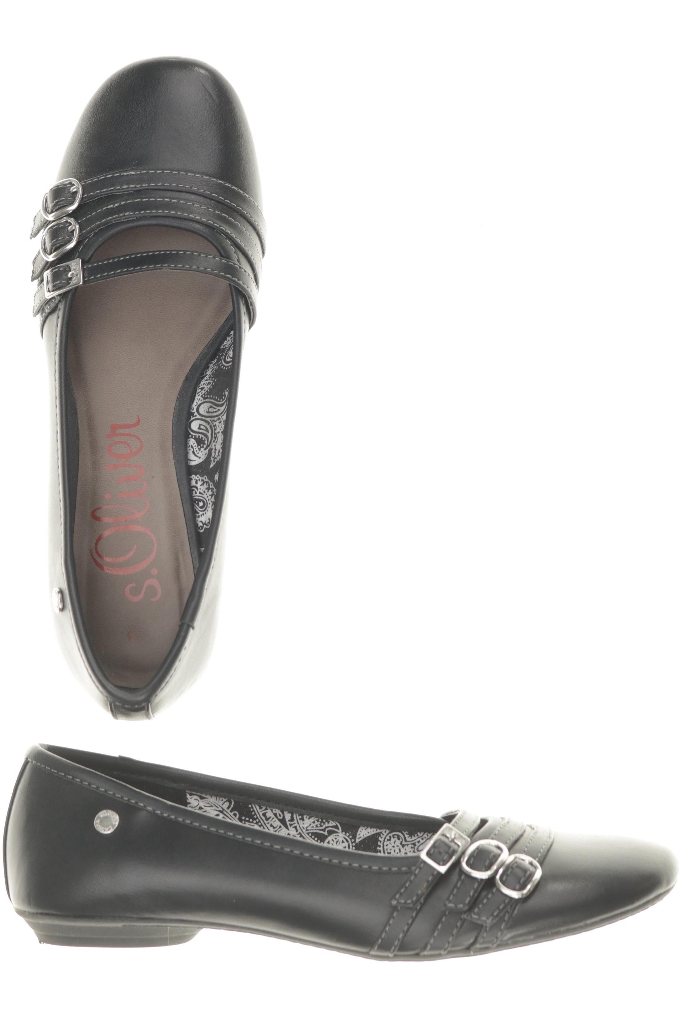 

s.Oliver Damen Ballerinas, schwarz, Gr. 38