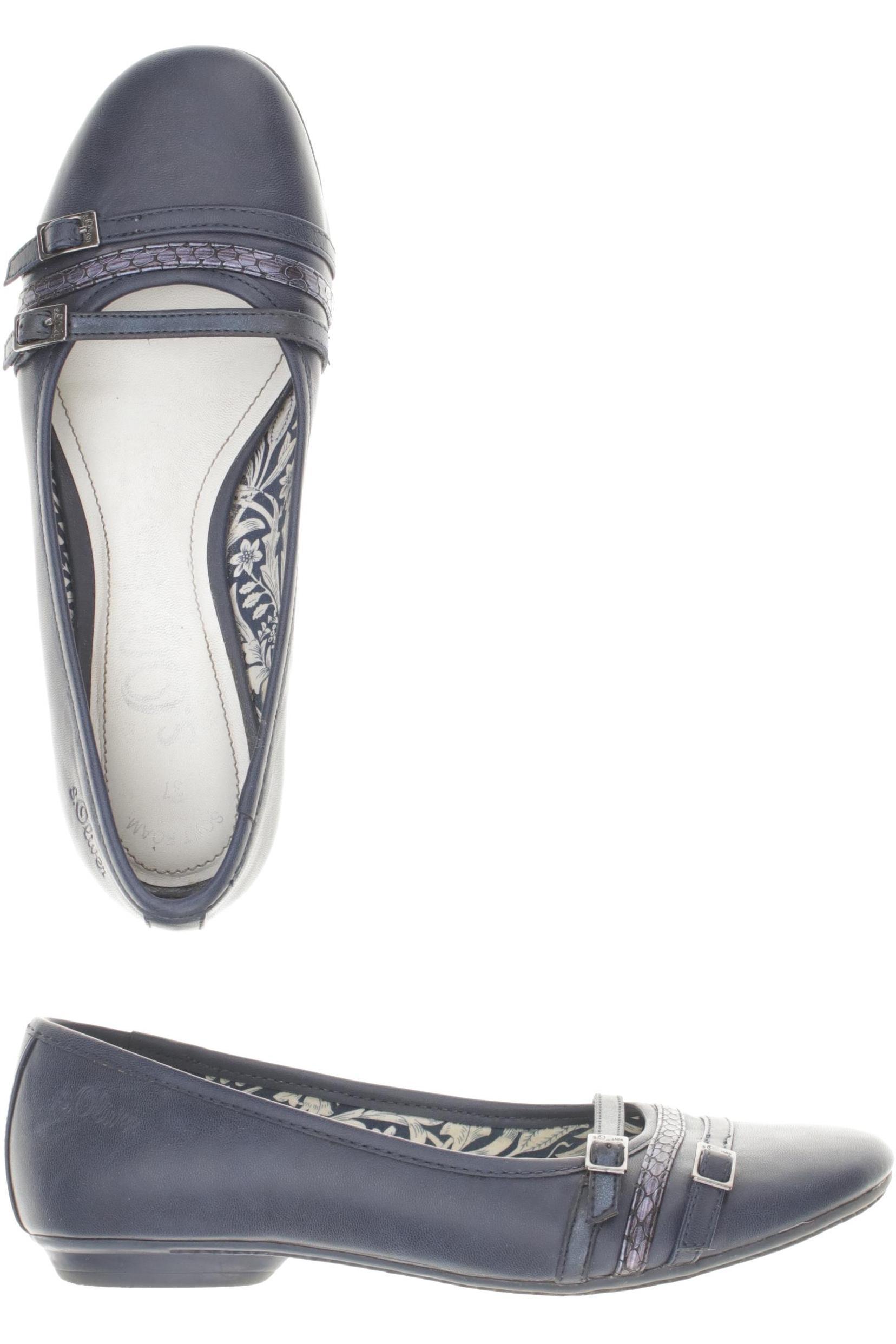 

s.Oliver Damen Ballerinas, blau, Gr. 37