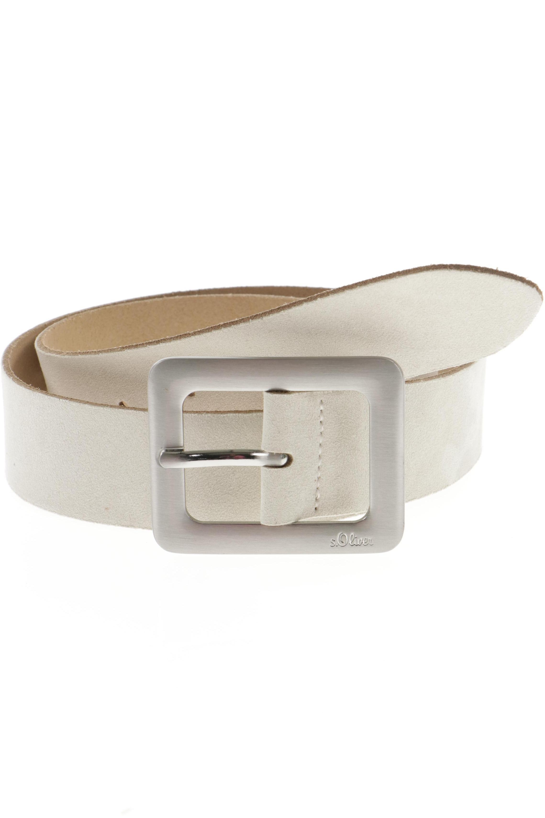 

s.Oliver Damen Gürtel, beige, Gr.