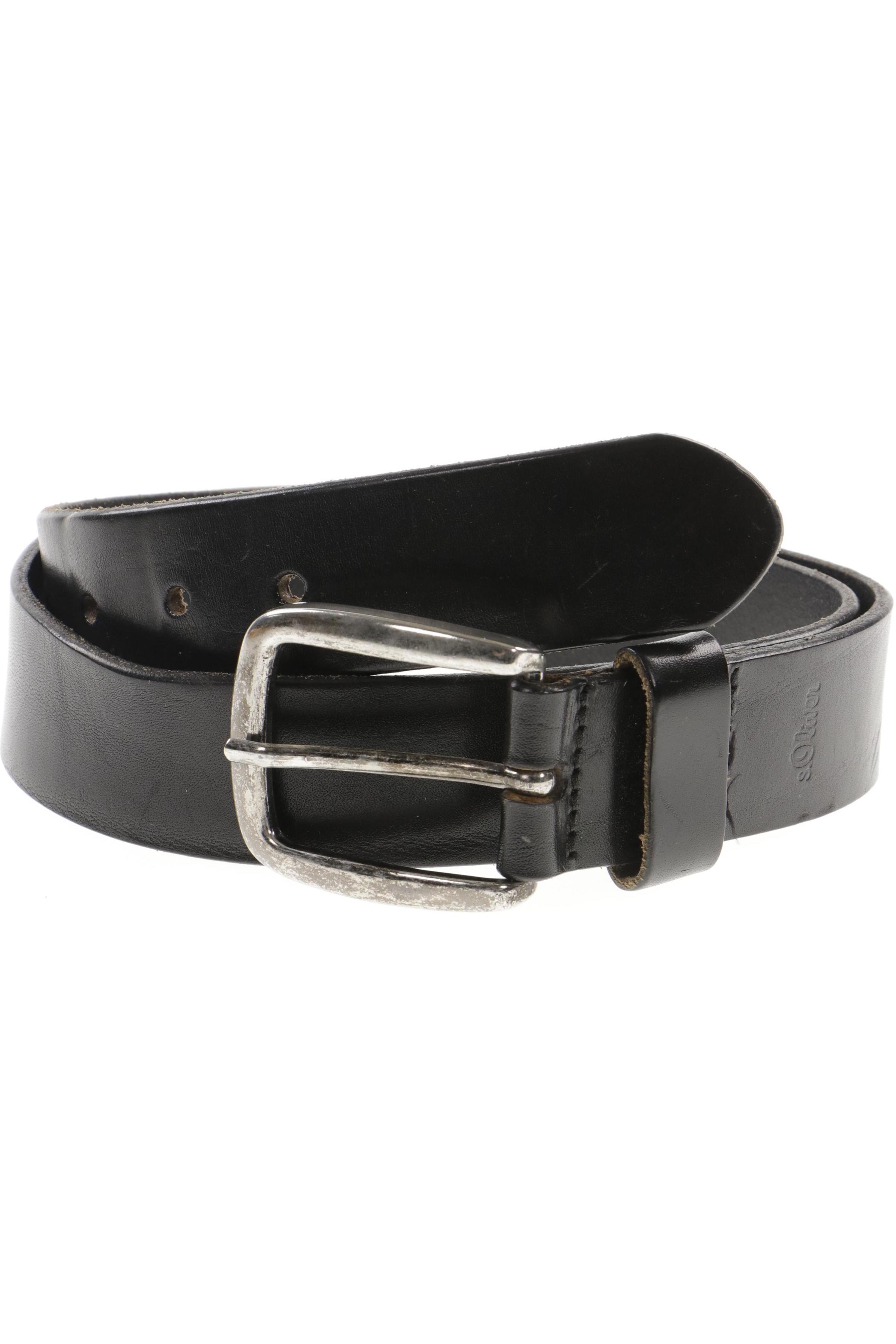 

s.Oliver Damen Gürtel, schwarz, Gr.