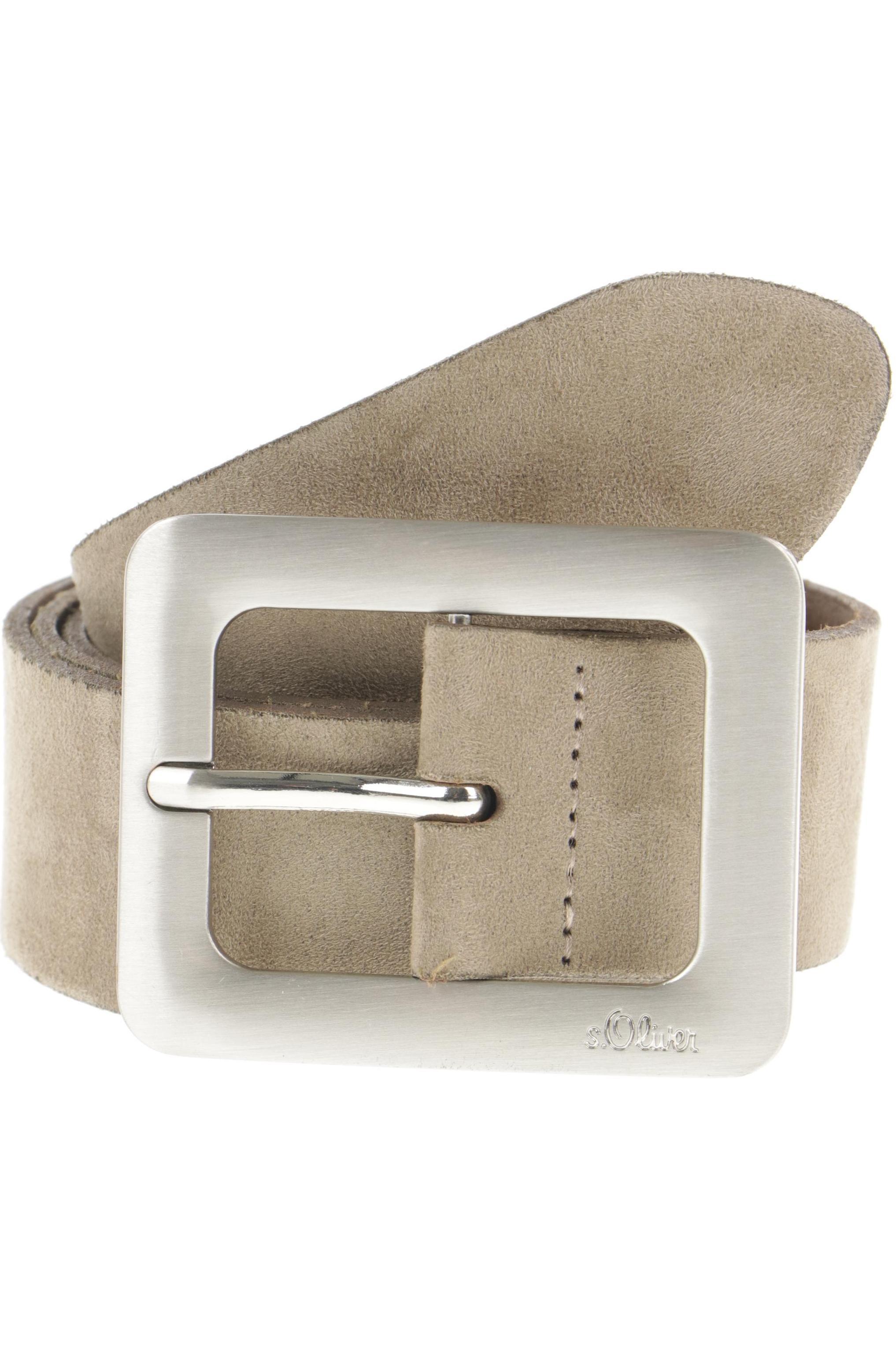 

s.Oliver Damen Gürtel, beige, Gr.