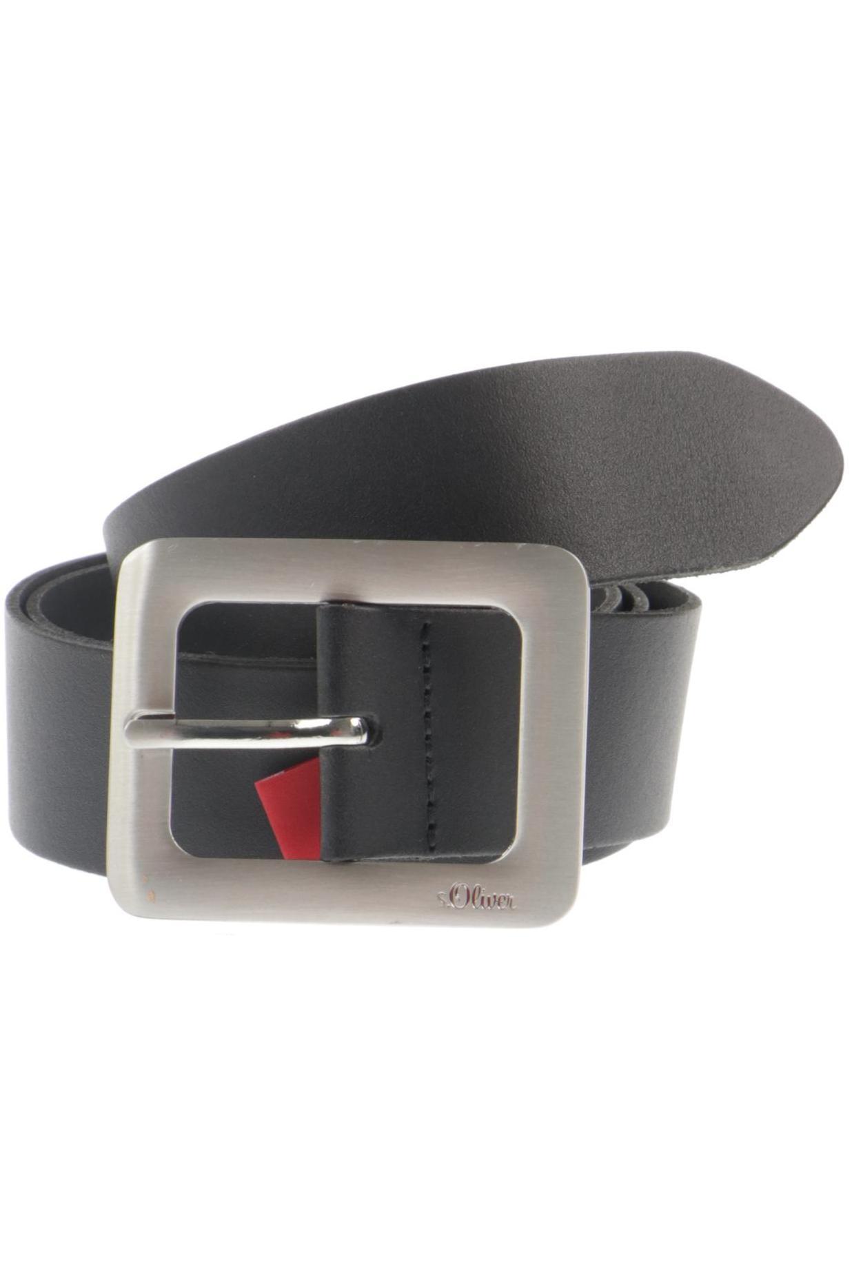 

s.Oliver Damen Gürtel, schwarz, Gr.