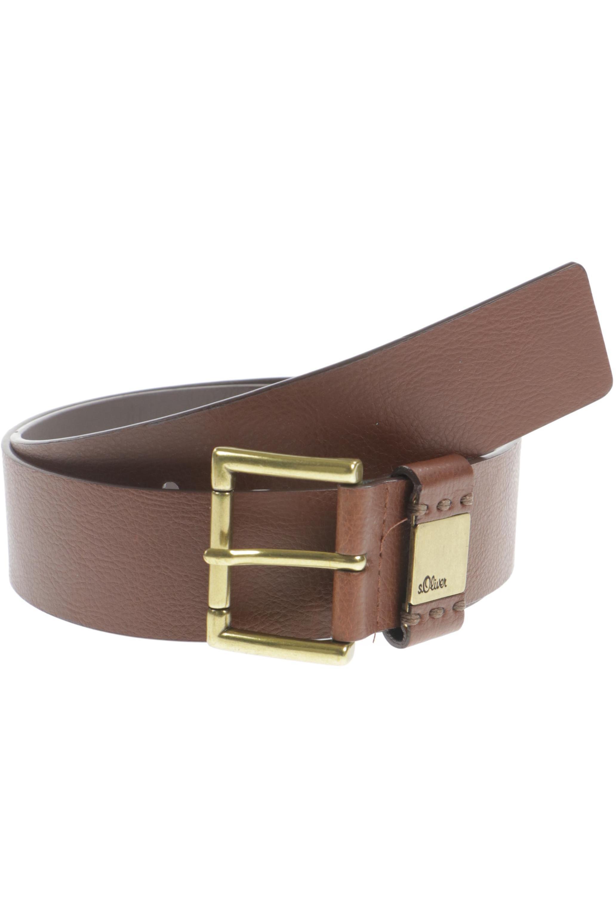 

s.Oliver Damen Gürtel, braun, Gr.