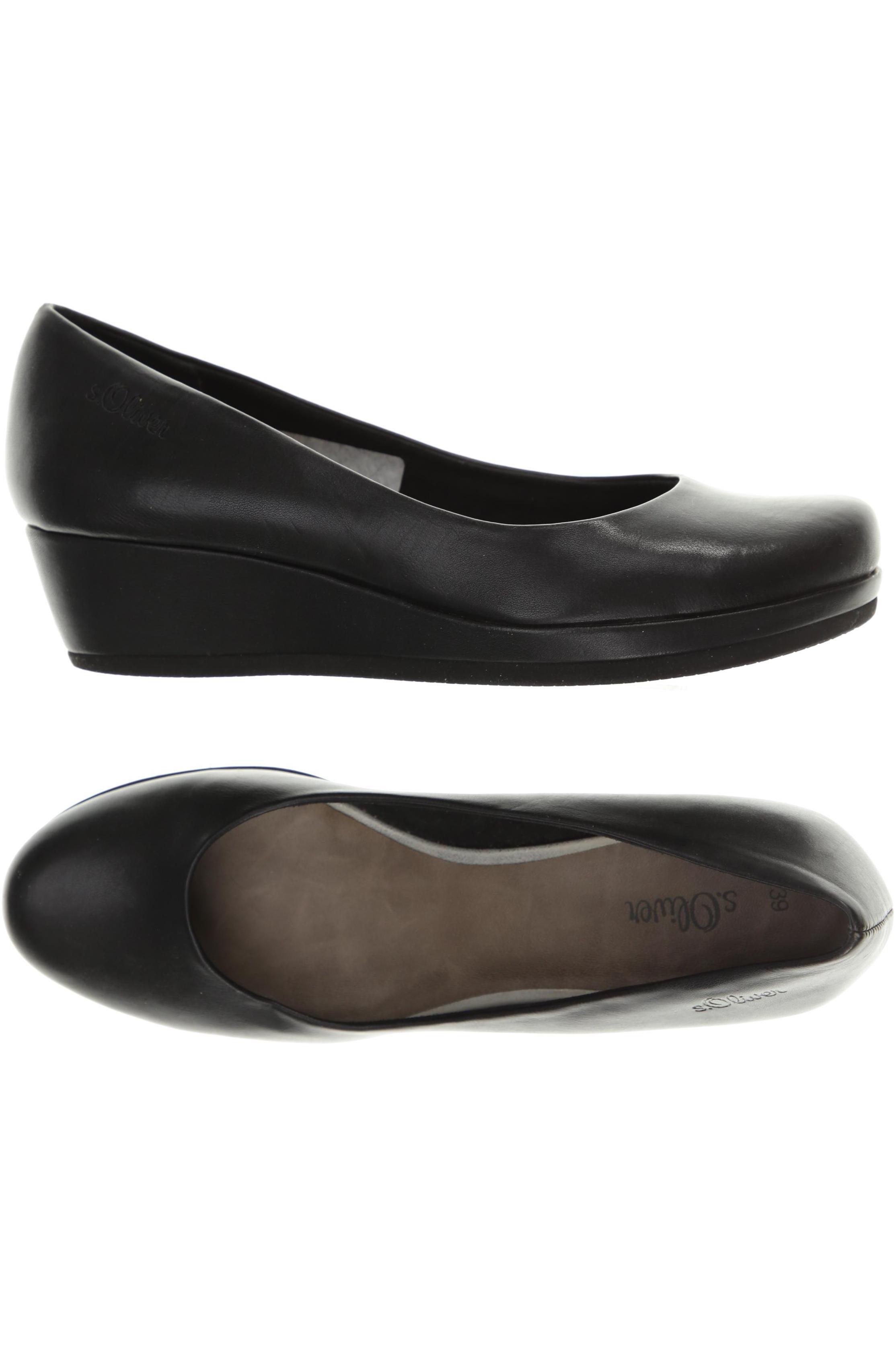 

s.Oliver Damen Halbschuh, schwarz, Gr. 39