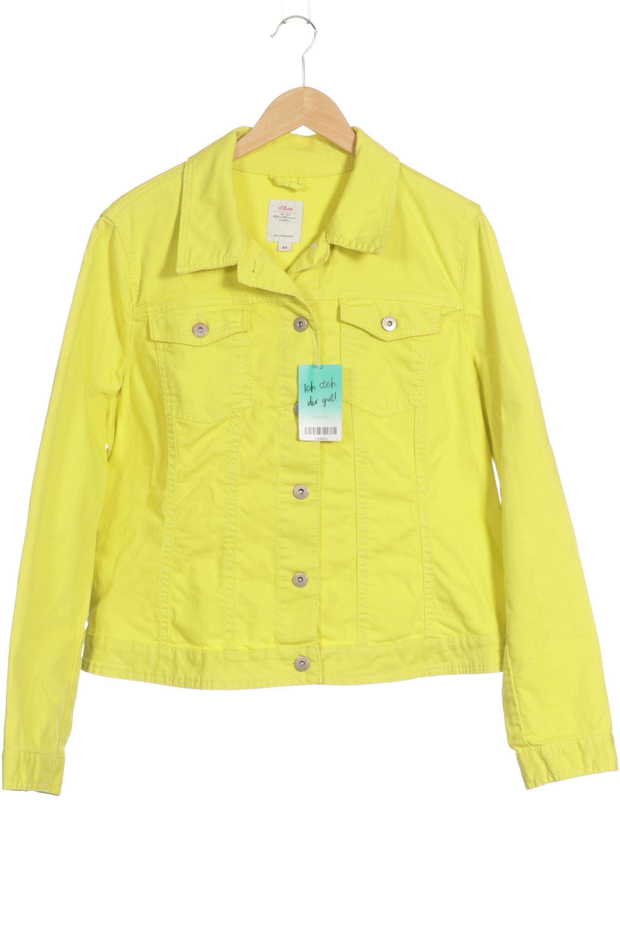 

s.Oliver Damen Jacke, gelb, Gr. 44
