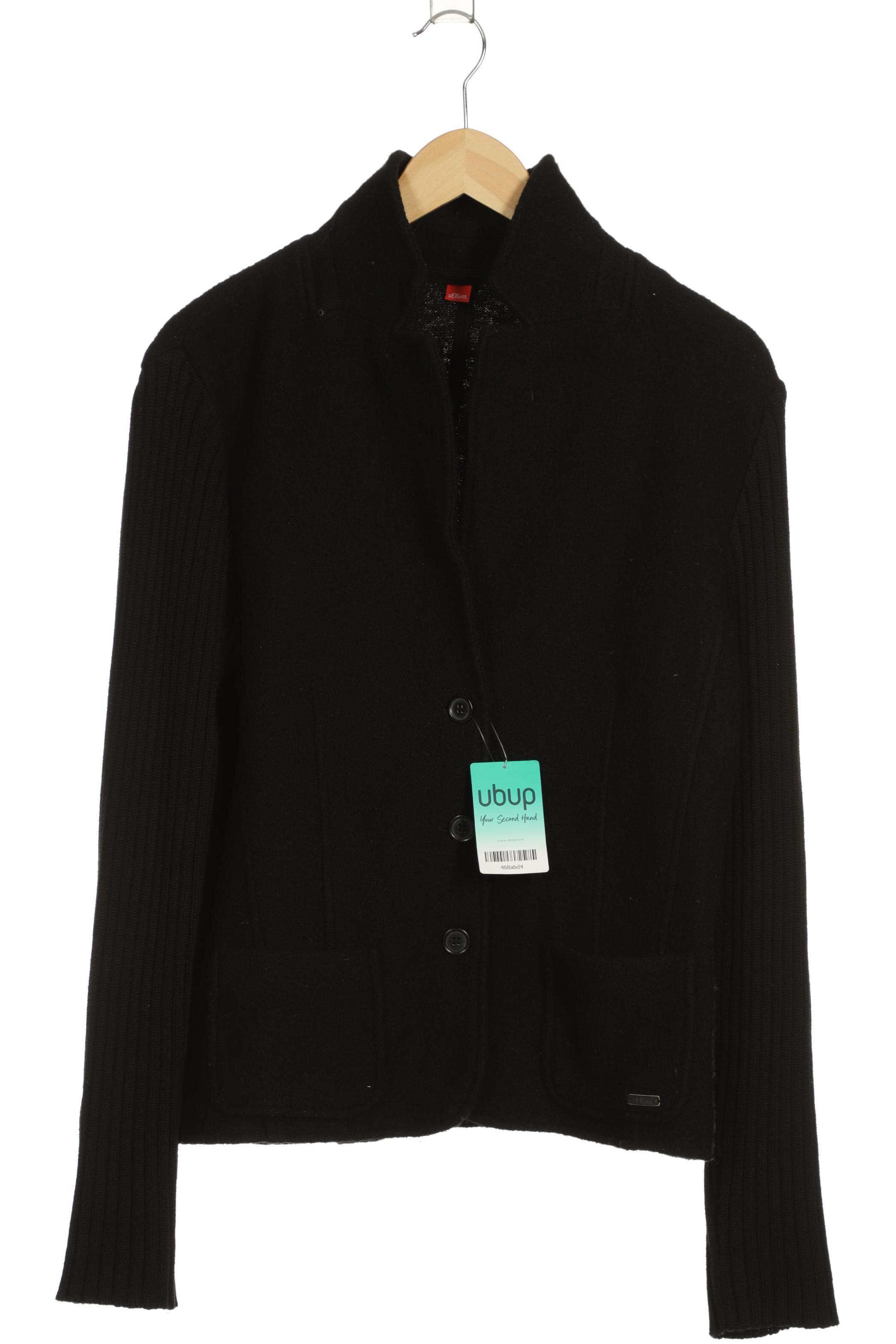 

s.Oliver Damen Jacke, schwarz, Gr. 44
