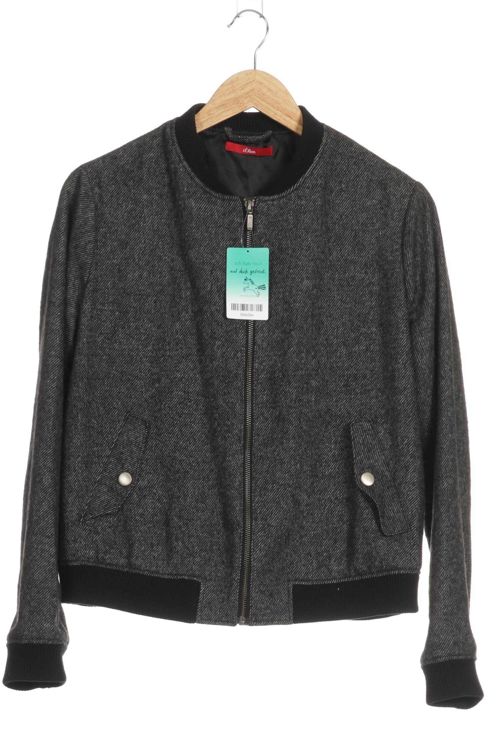

s.Oliver Damen Jacke, grau, Gr. 42
