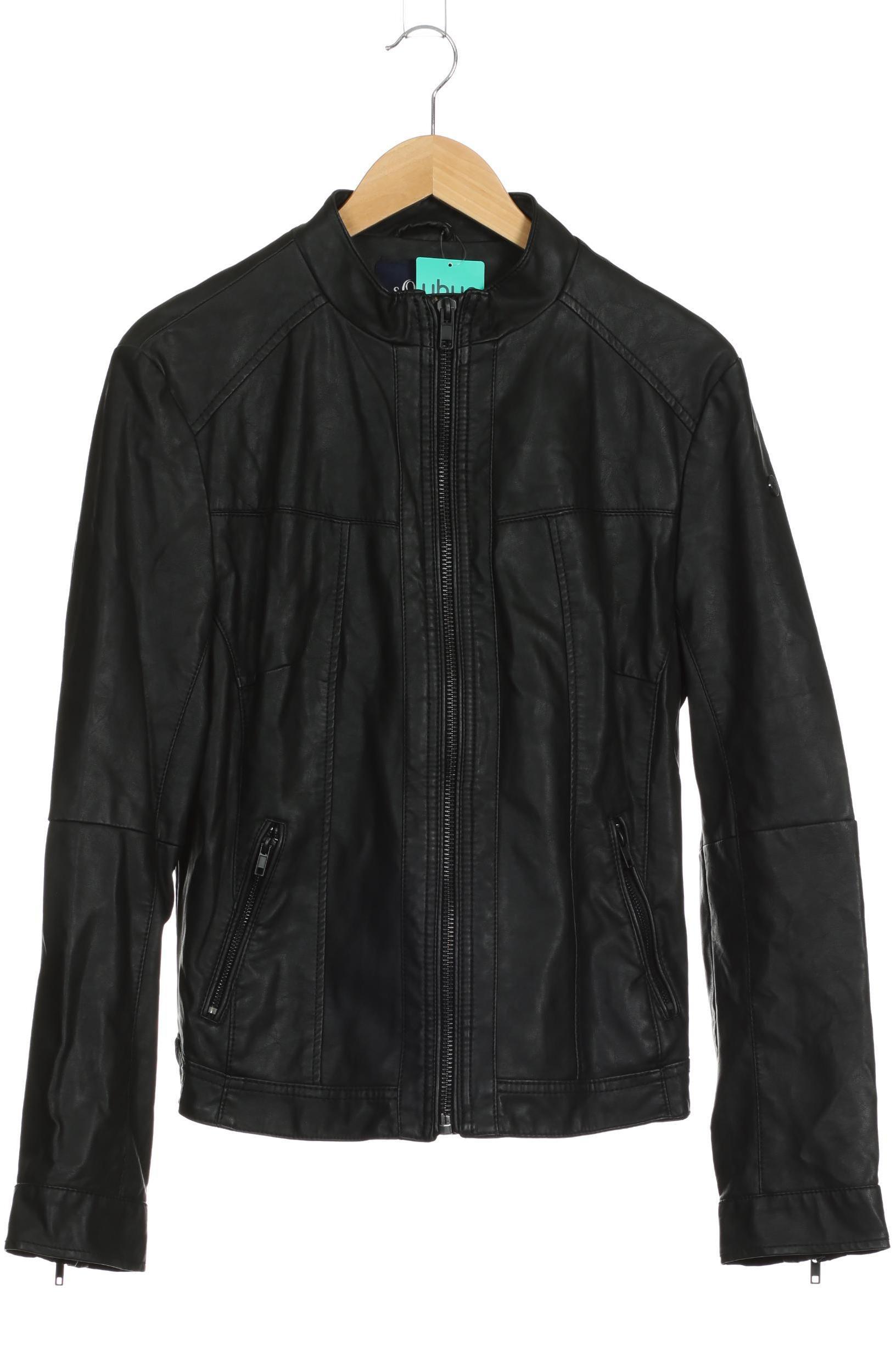 

s.Oliver Damen Jacke, schwarz, Gr.