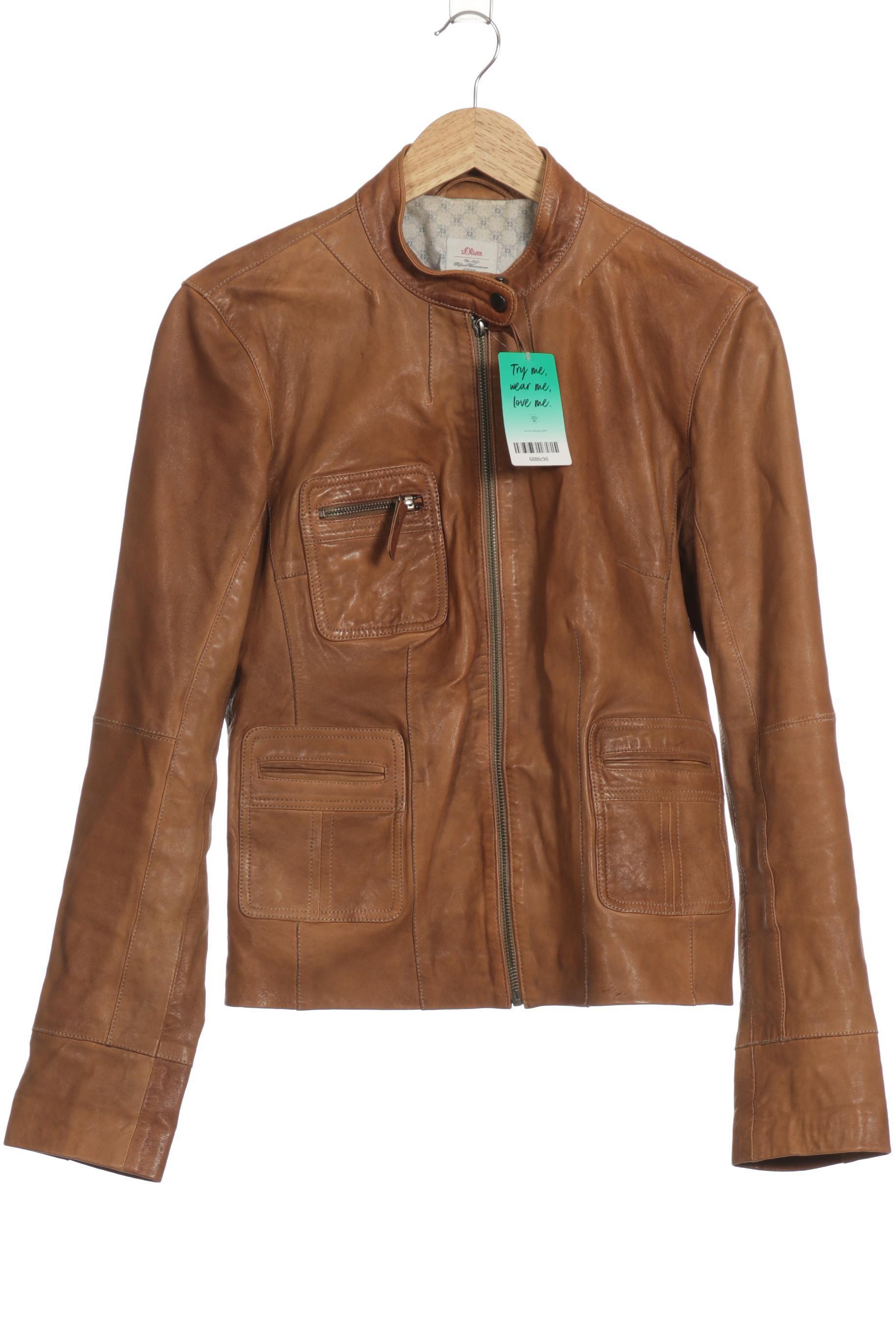 

s.Oliver Damen Jacke, braun, Gr. 40