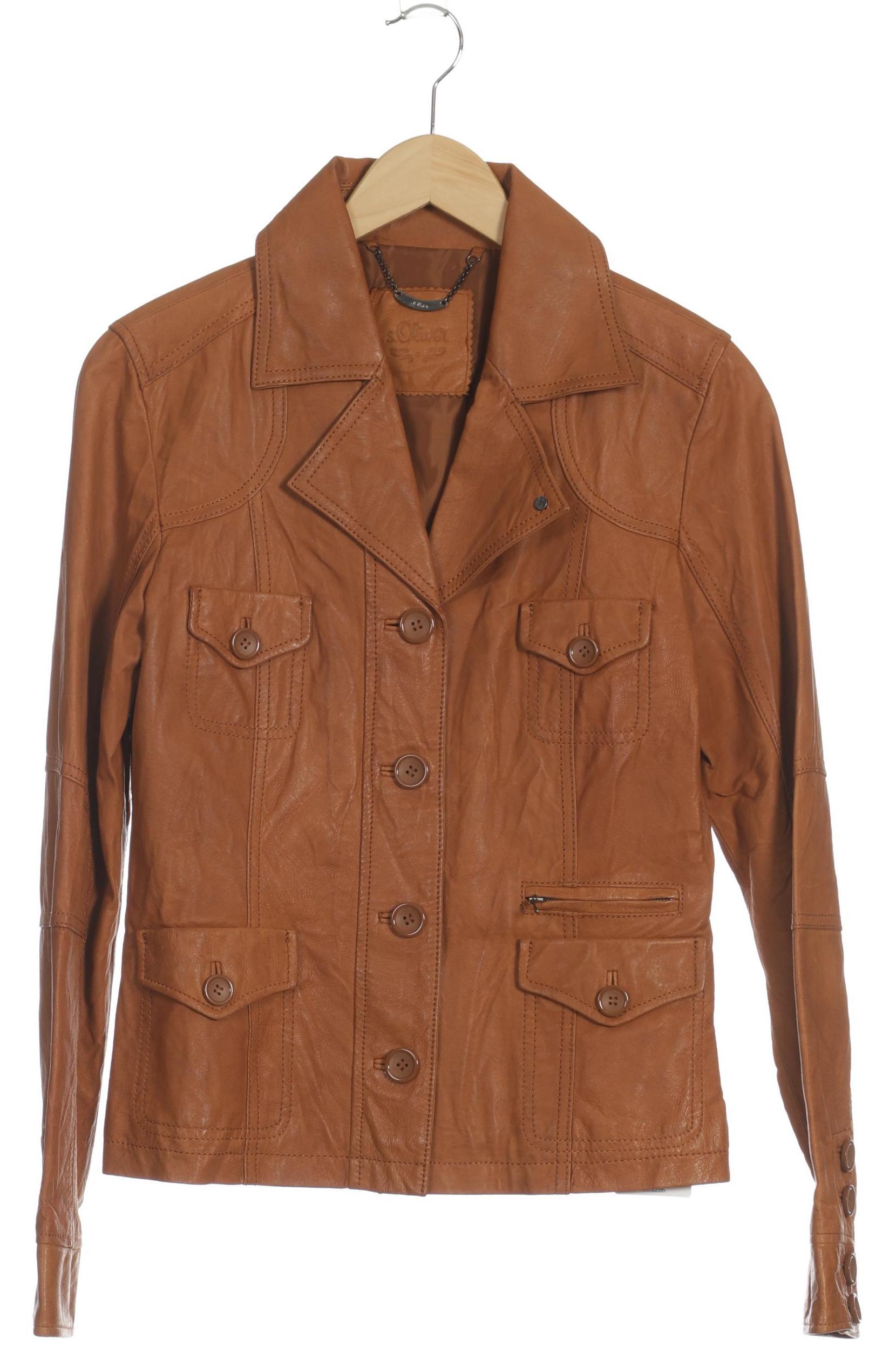 

s.Oliver Damen Jacke, braun, Gr. 36