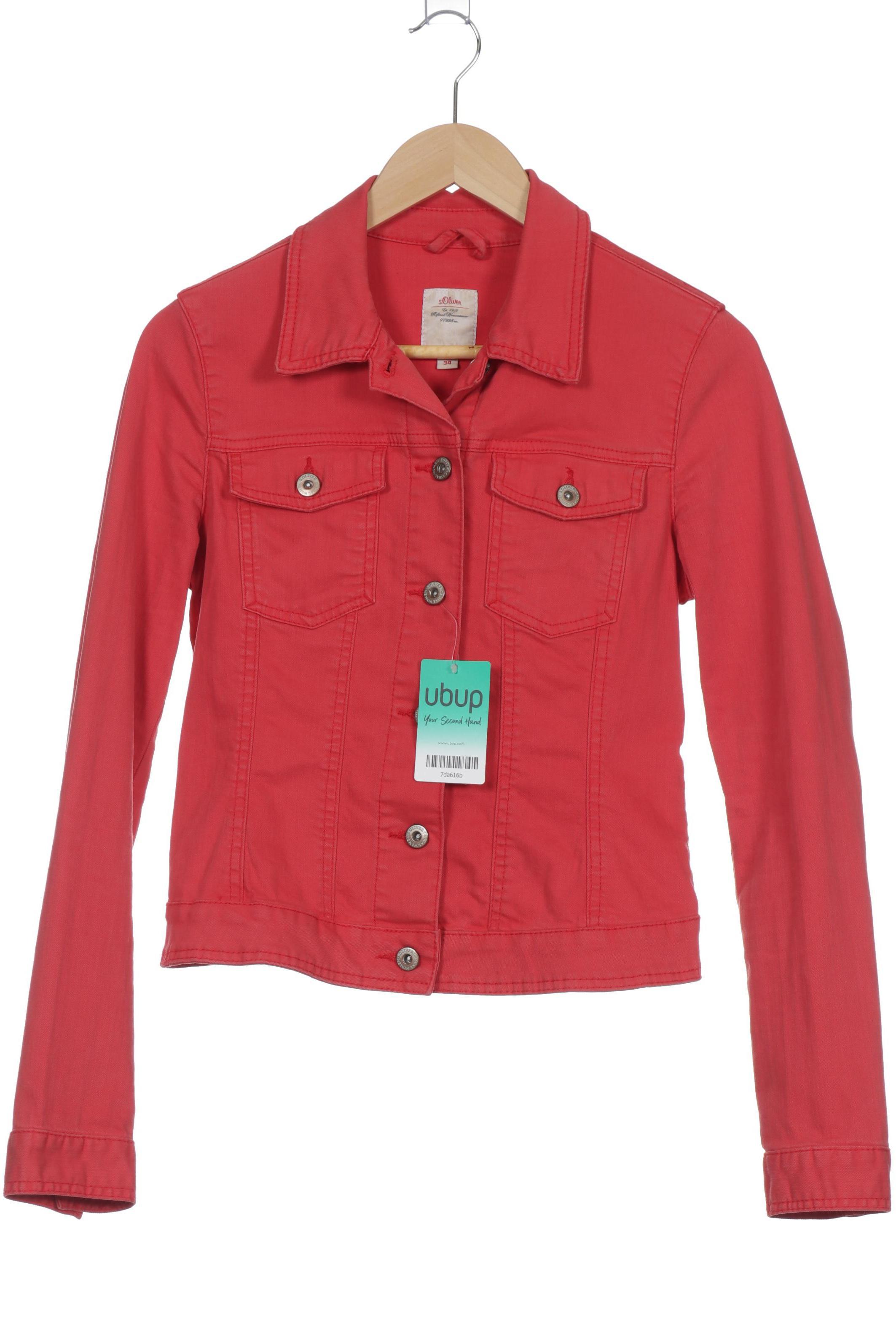 

s.Oliver Damen Jacke, rot, Gr. 34
