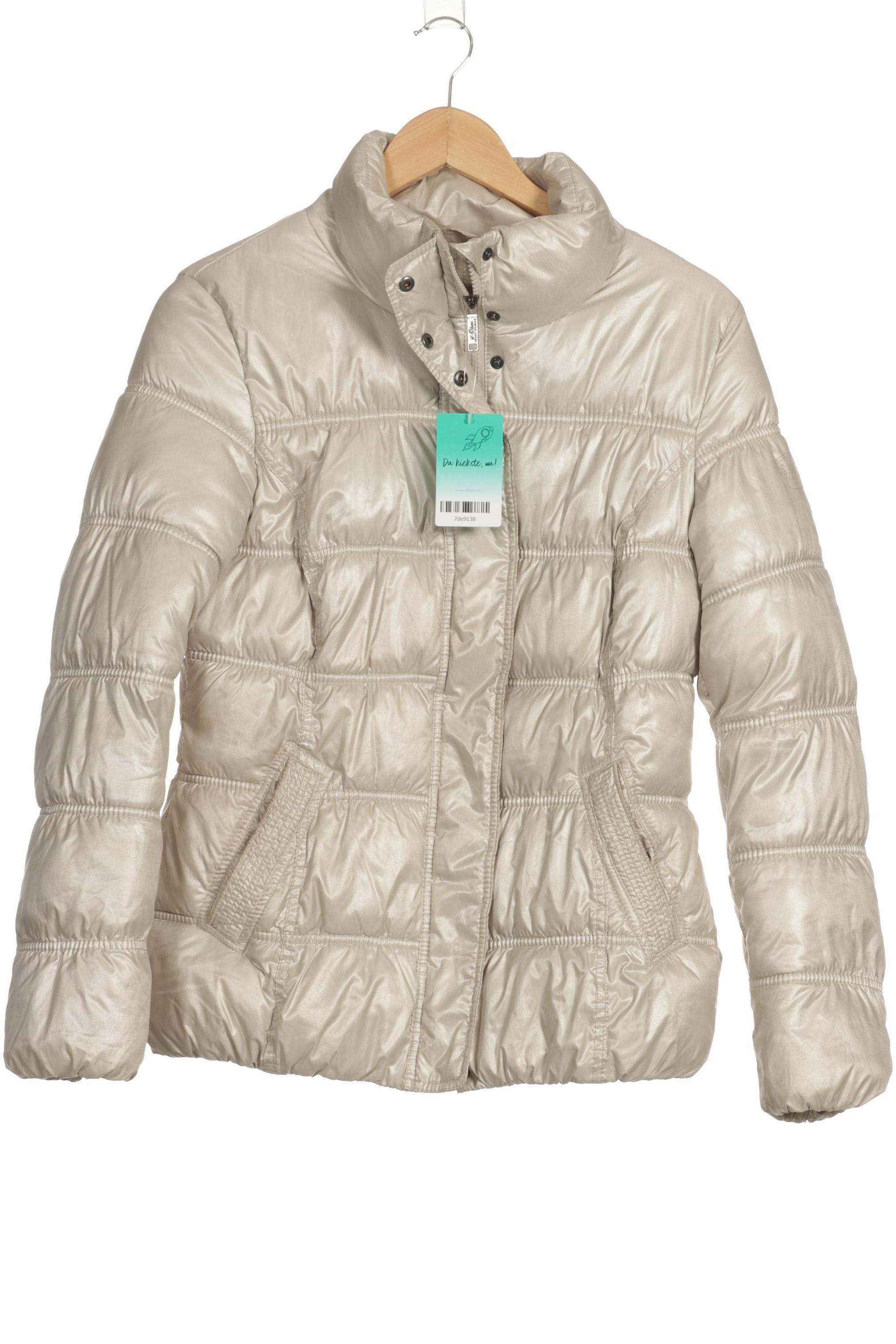 

s.Oliver Damen Jacke, silber, Gr. 36