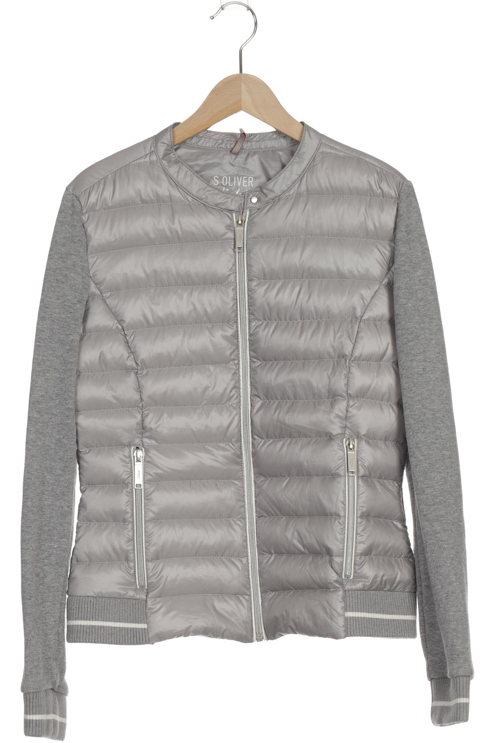 

s.Oliver Damen Jacke, grau, Gr. 34