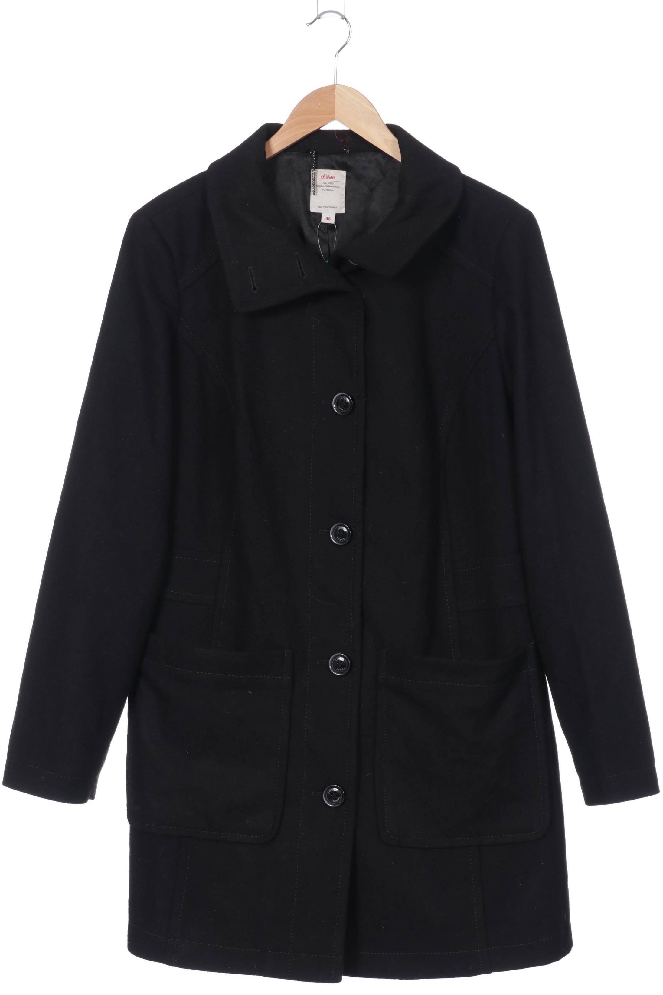 

s.Oliver Damen Jacke, schwarz, Gr. 46