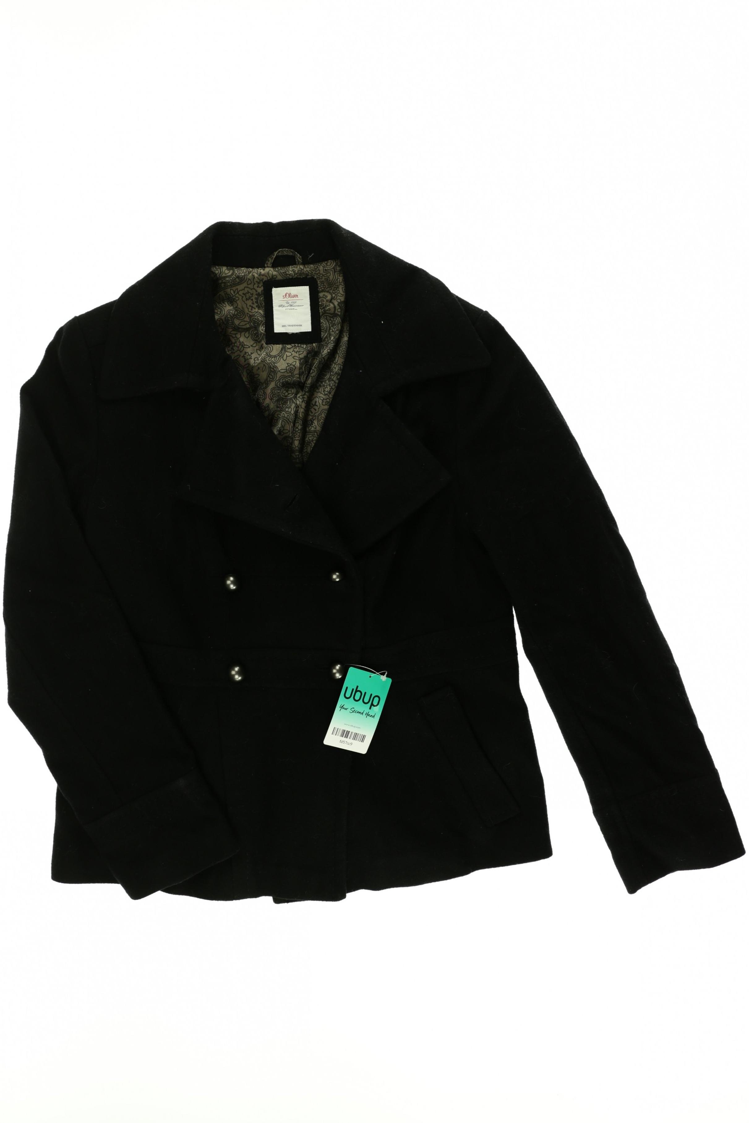 

s.Oliver Damen Jacke, schwarz, Gr.