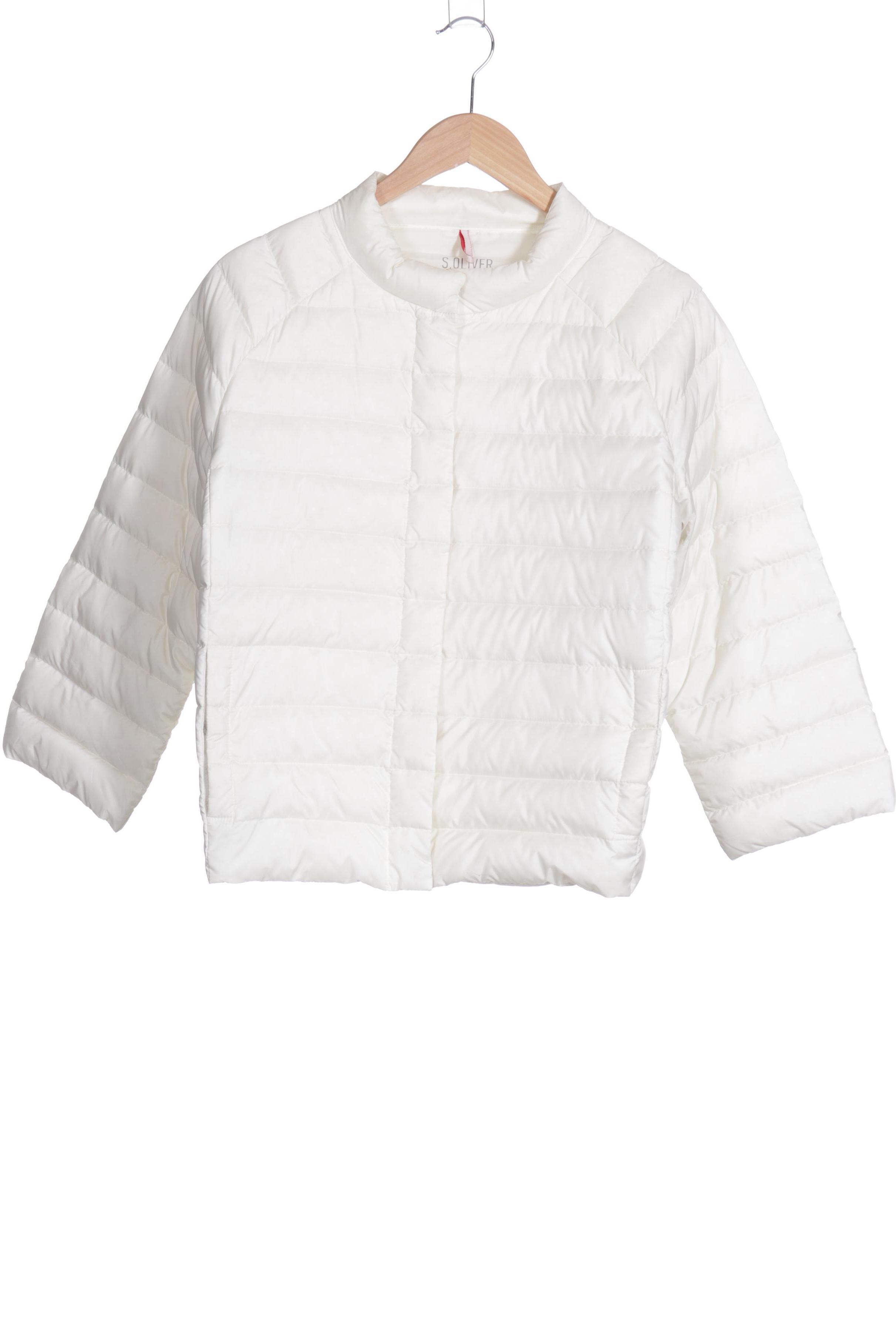 

s.Oliver Damen Jacke, weiß, Gr. 40