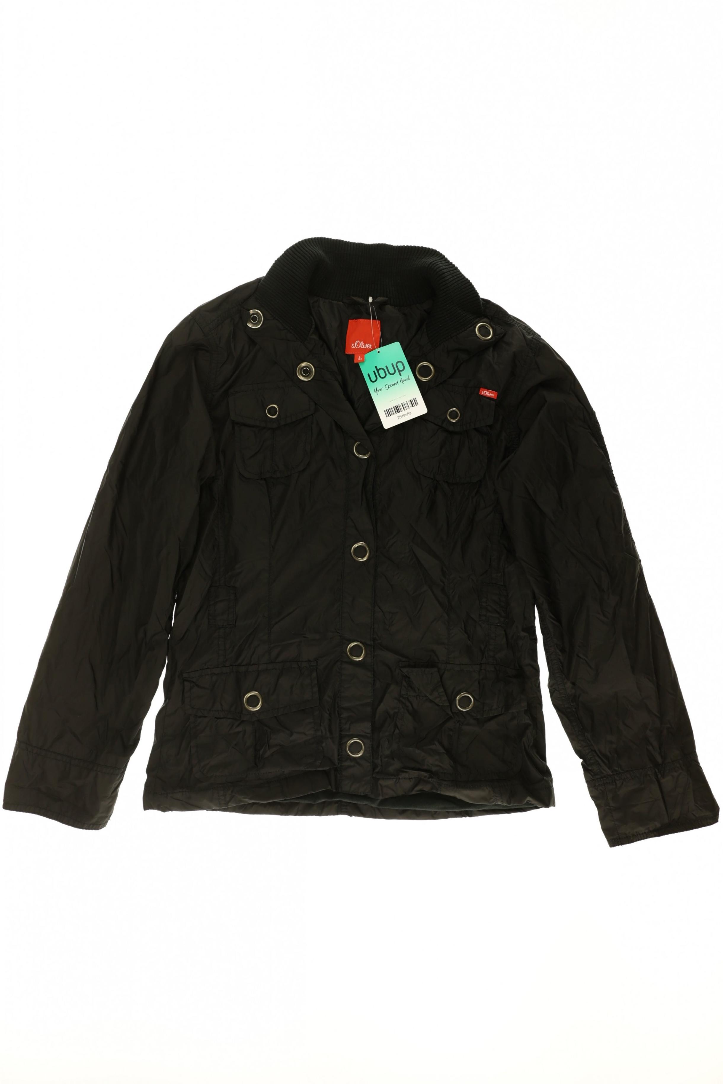

s.Oliver Mädchen Jacke, schwarz, Gr. 164