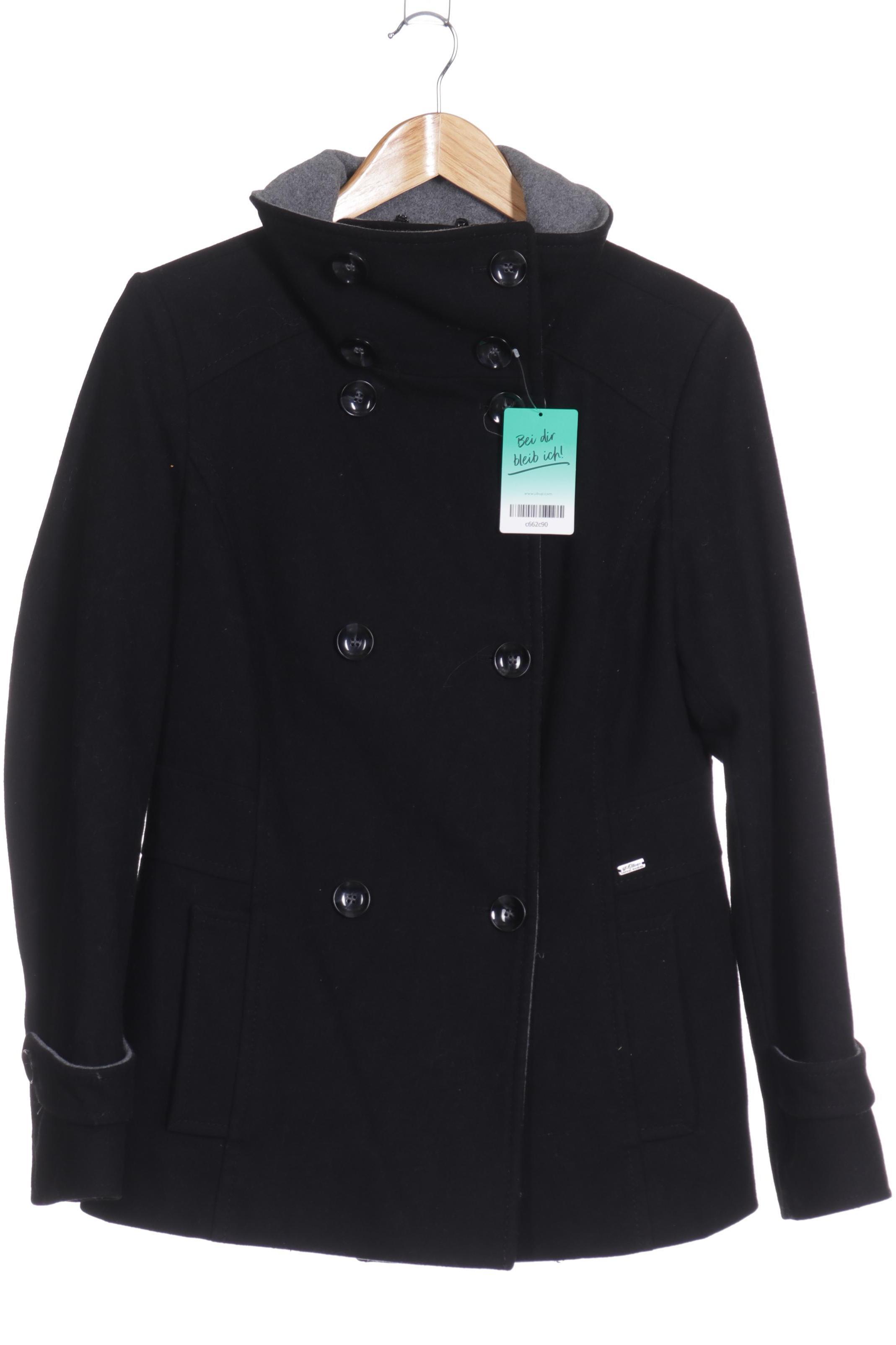 

s.Oliver Damen Jacke, schwarz, Gr. 38