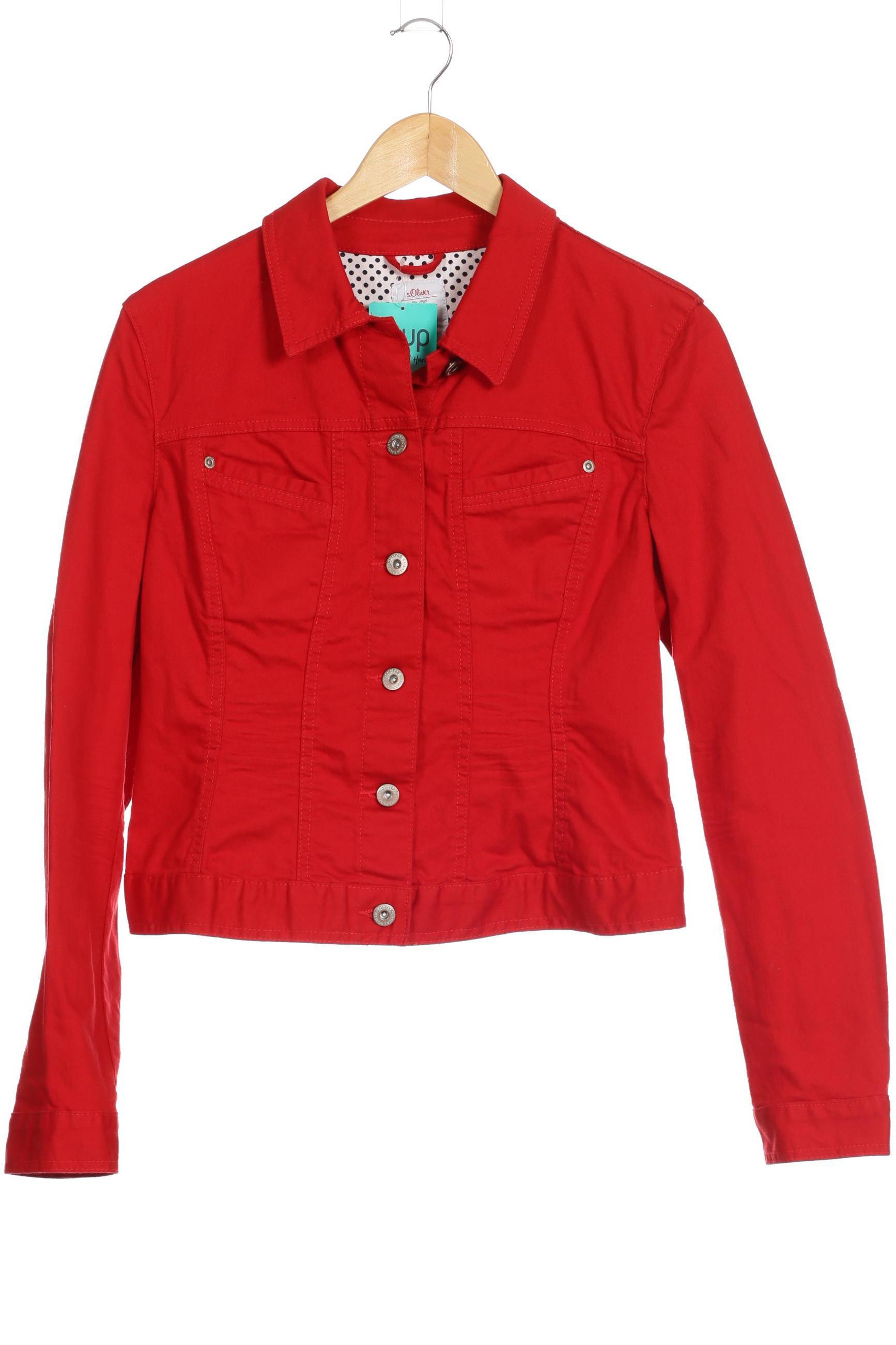 

s.Oliver Damen Jacke, rot, Gr. 40