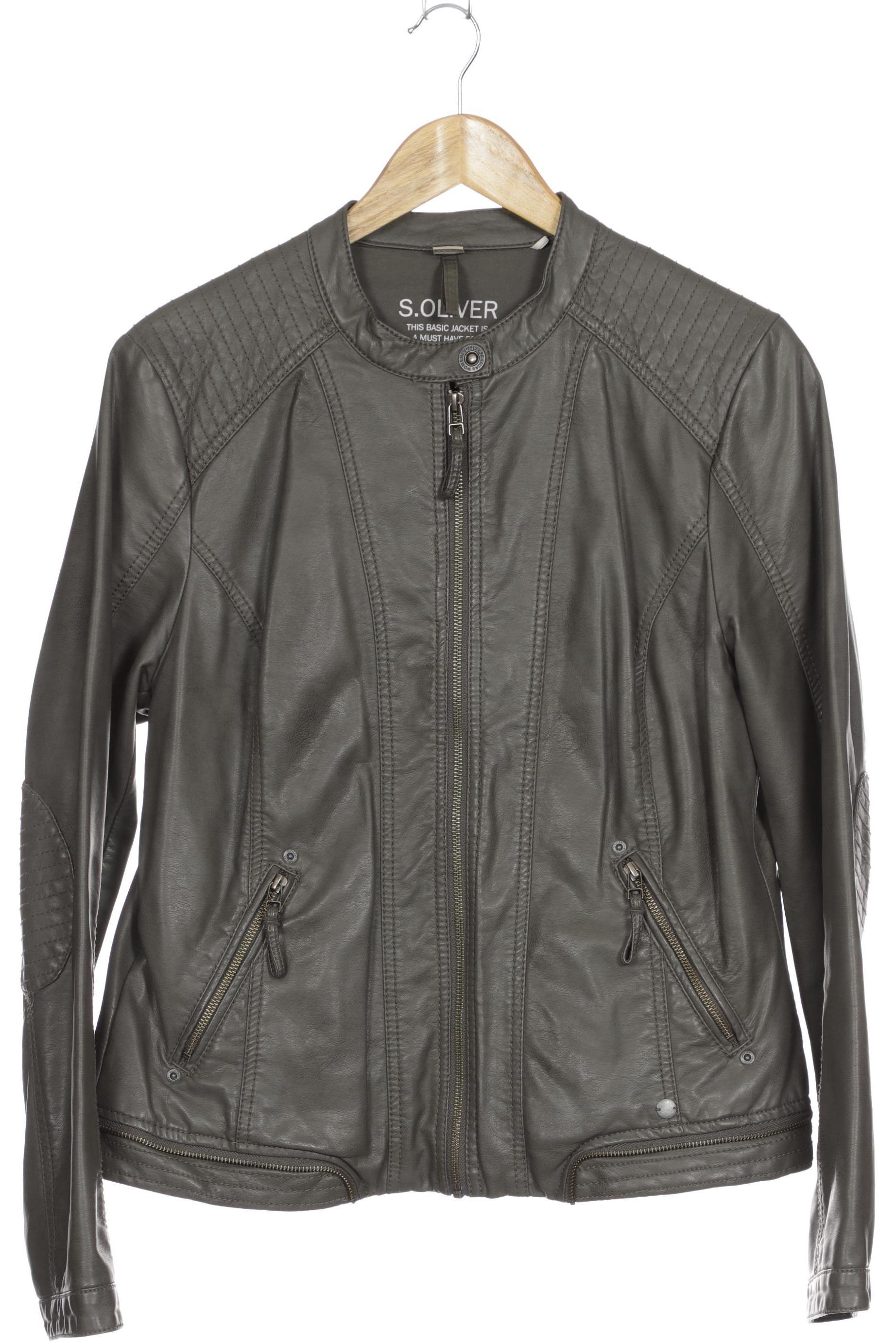 

s.Oliver Damen Jacke, grau, Gr. 42
