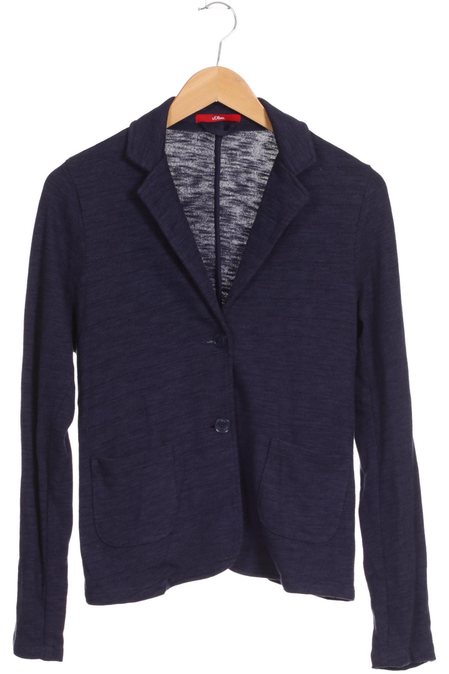 

s.Oliver Damen Strickjacke, blau, Gr. 38