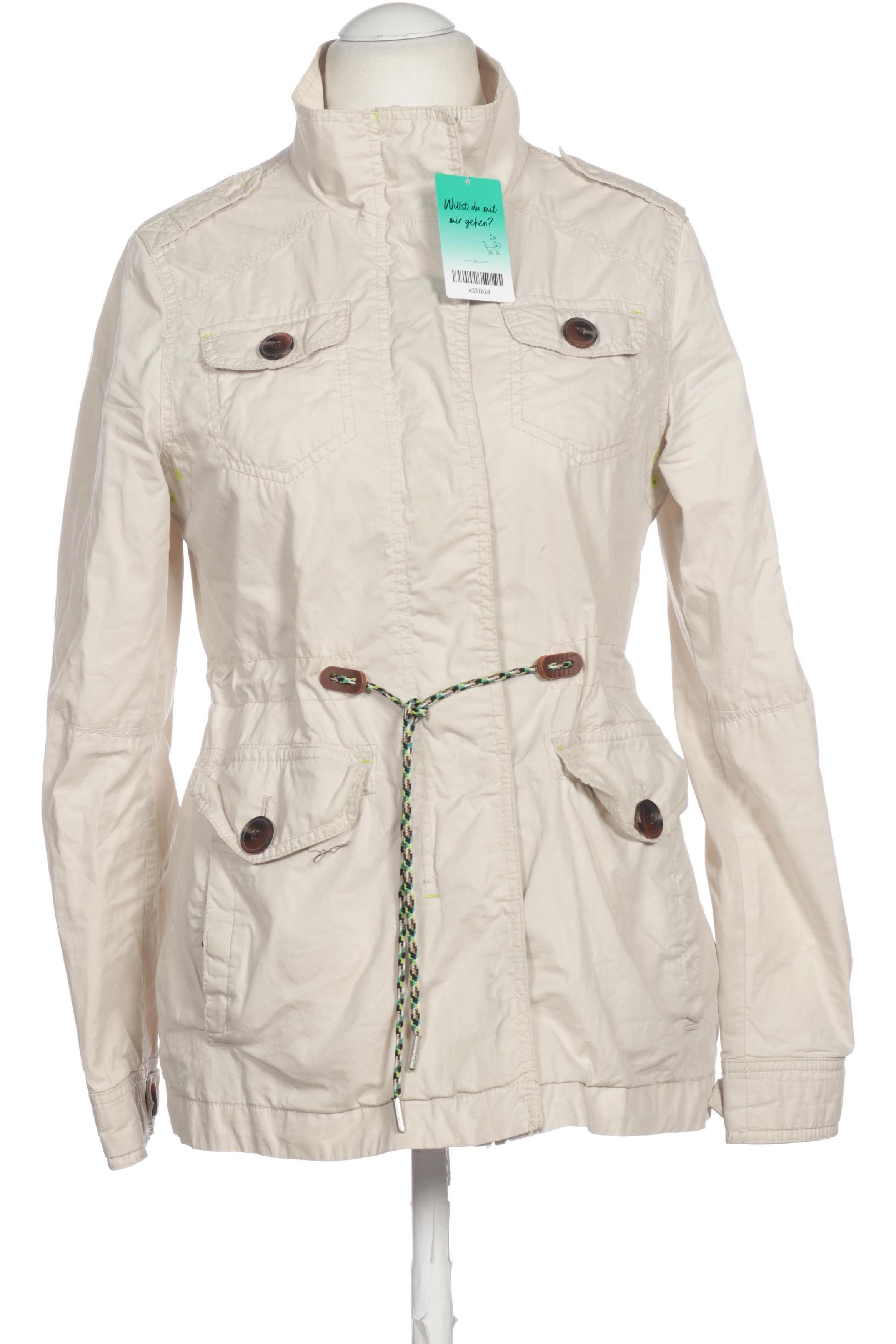 

s.Oliver Damen Jacke, weiß, Gr. 38