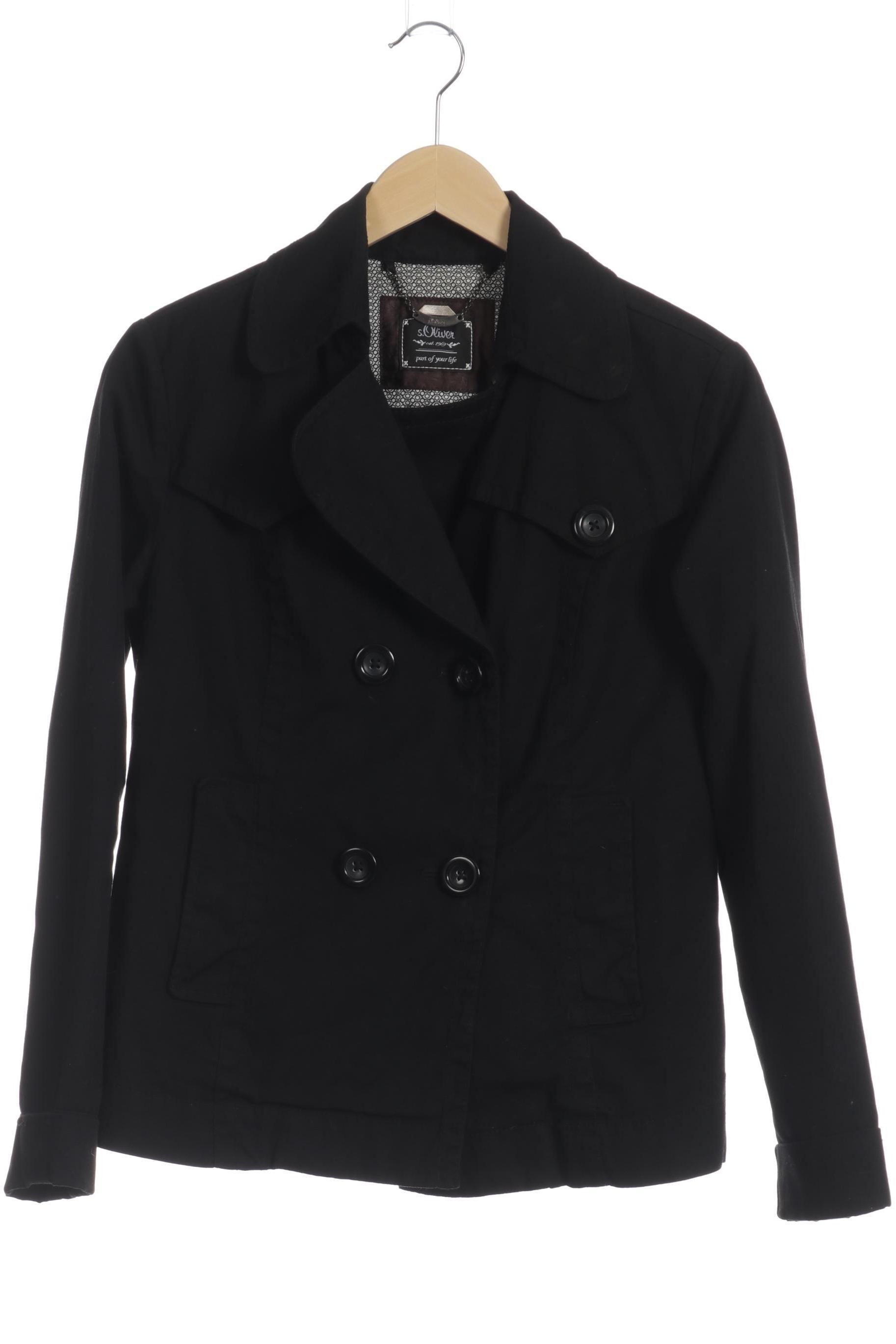 

s.Oliver Damen Jacke, schwarz, Gr. 36