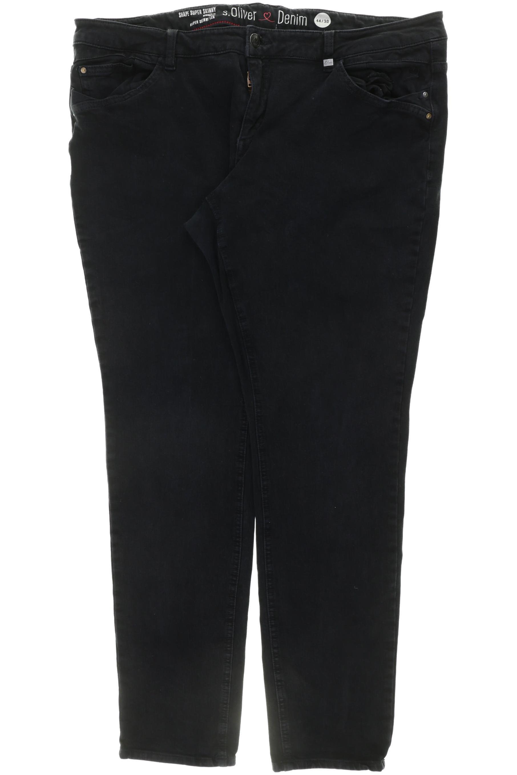 

s.Oliver Damen Jeans, schwarz, Gr. 44