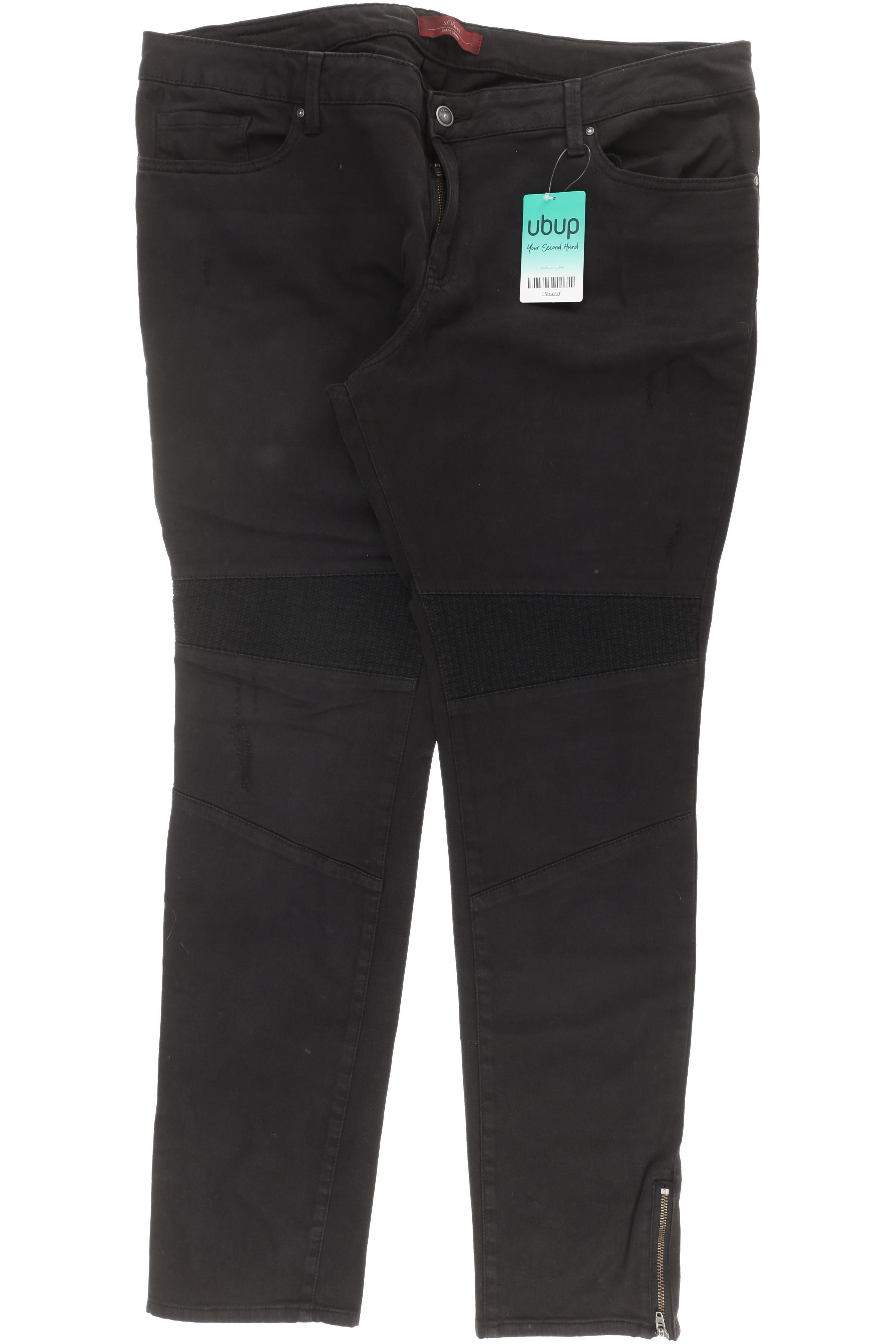 

s.Oliver Damen Jeans, schwarz, Gr. 46