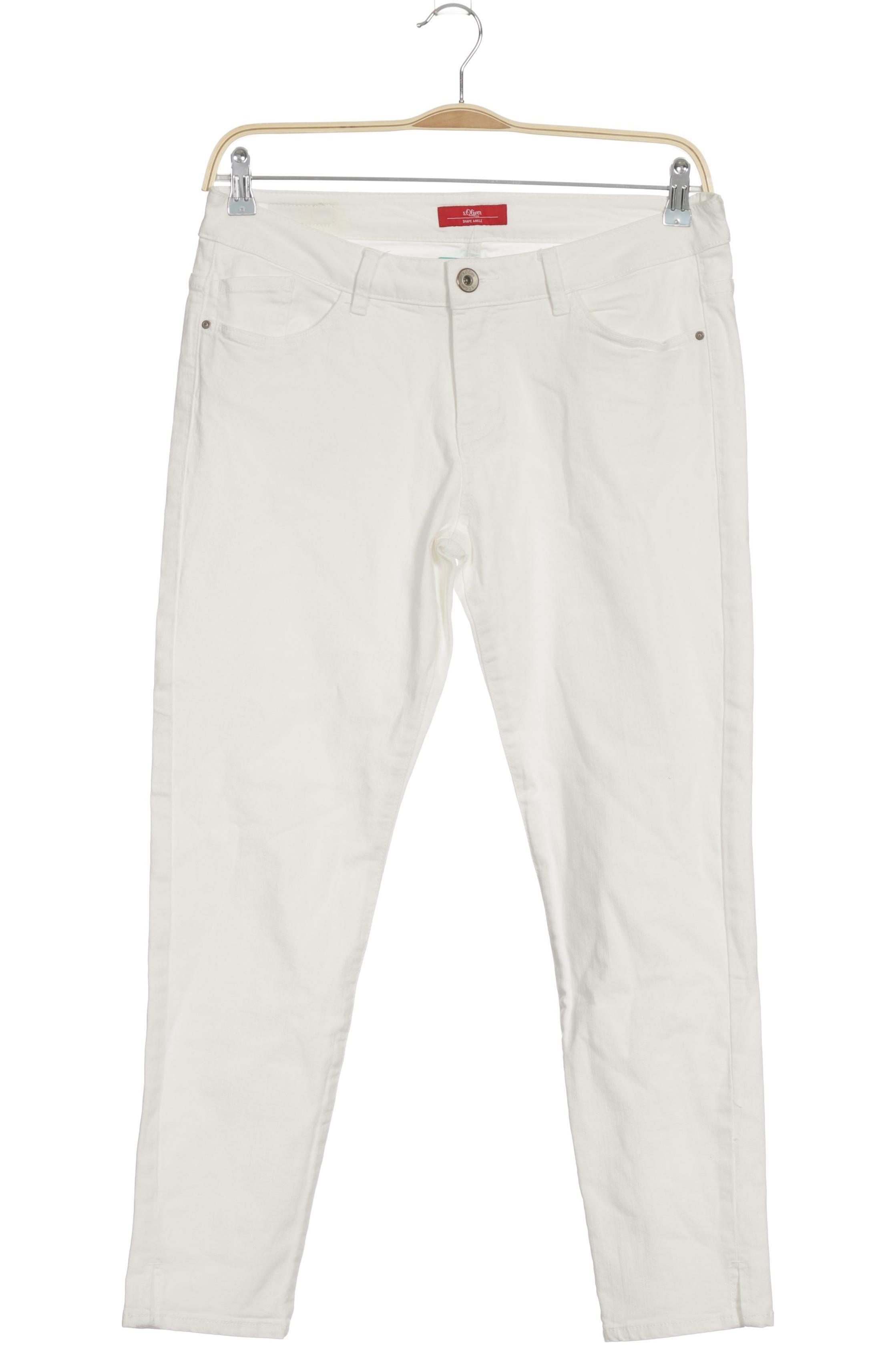 

s.Oliver Damen Jeans, weiß, Gr.