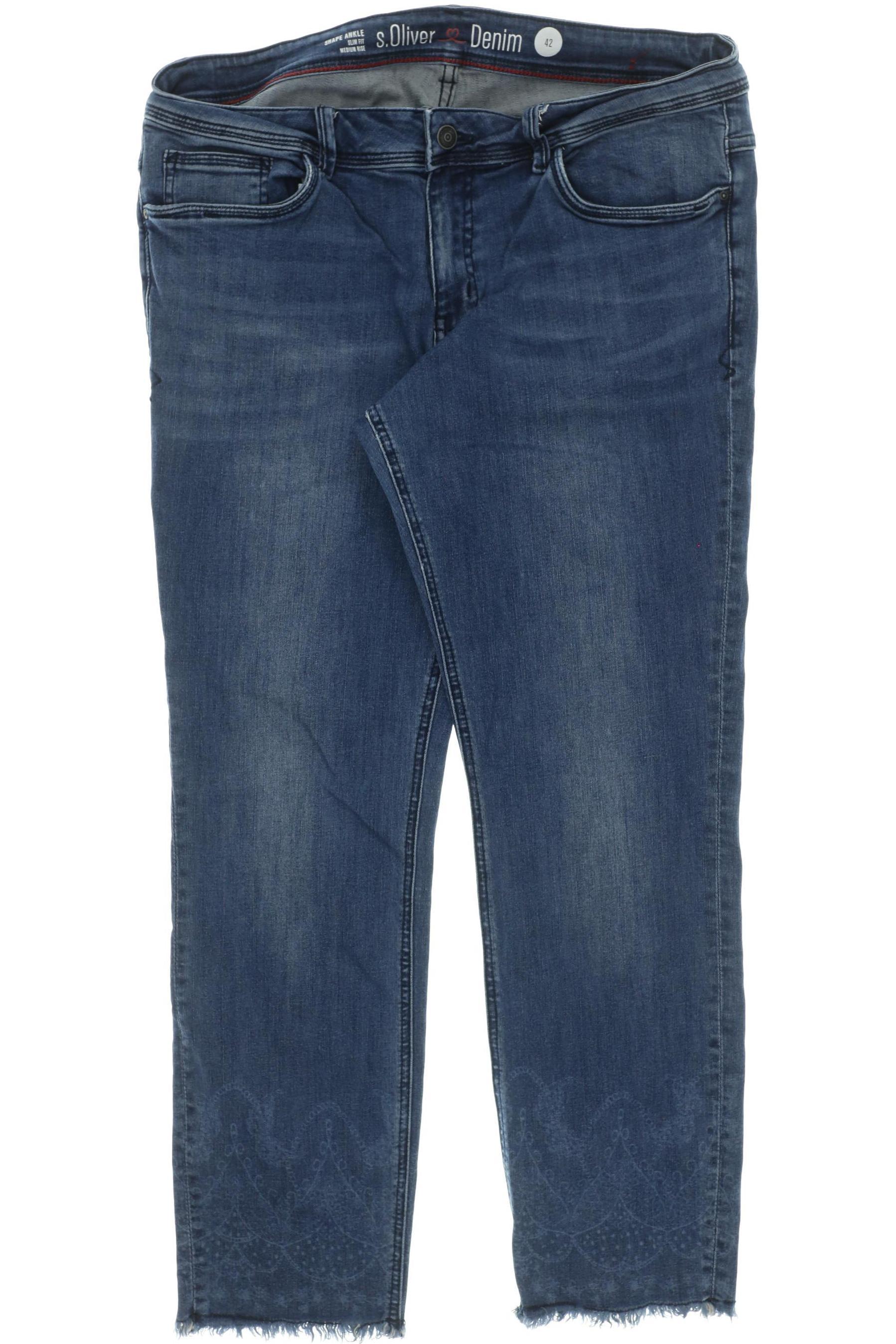 

s.Oliver Damen Jeans, blau, Gr. 42