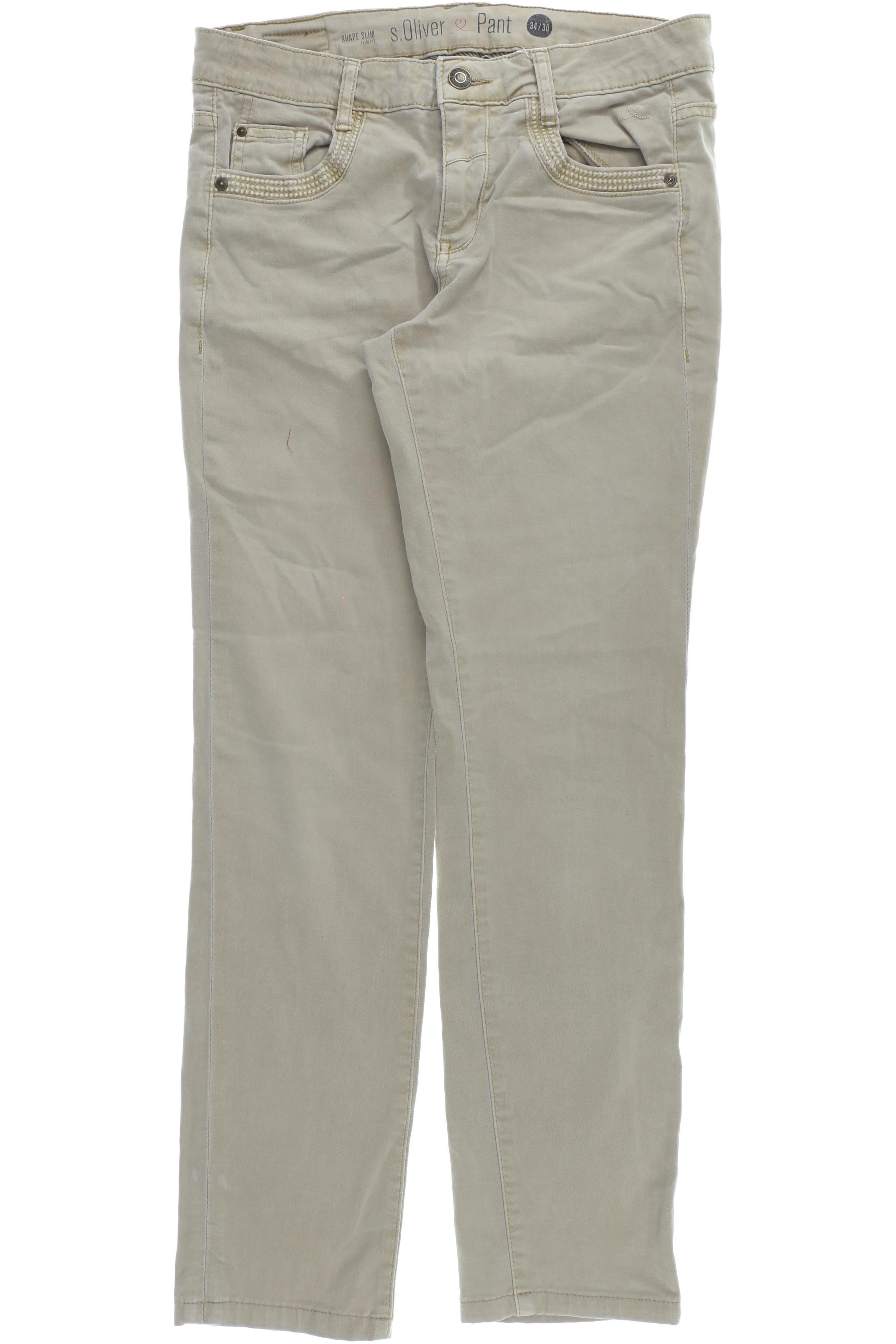 

s.Oliver Damen Jeans, beige, Gr. 34