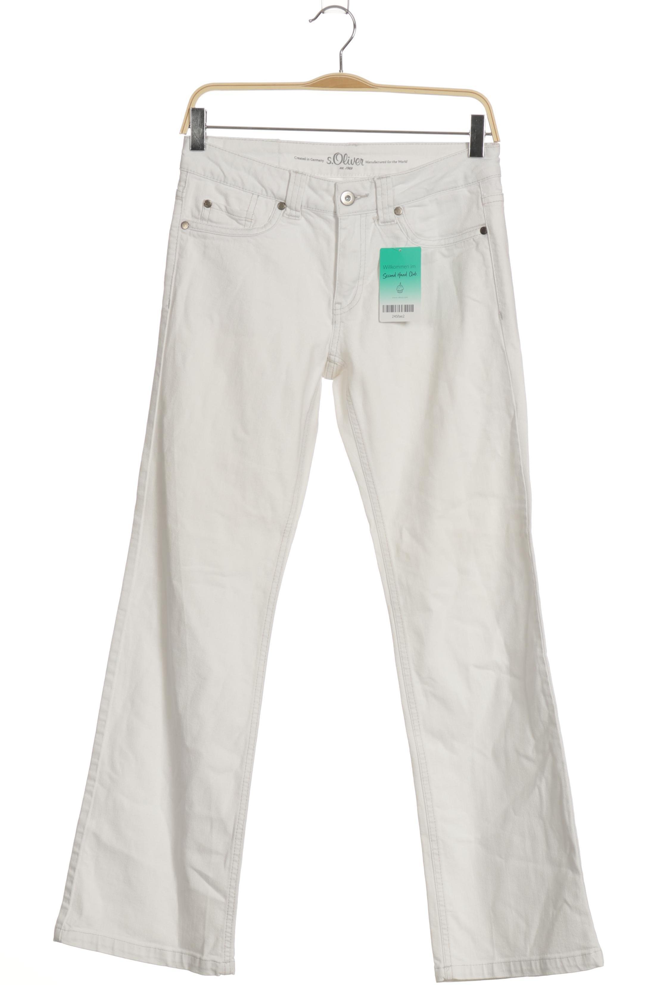 

s.Oliver Damen Jeans, weiß, Gr. 36
