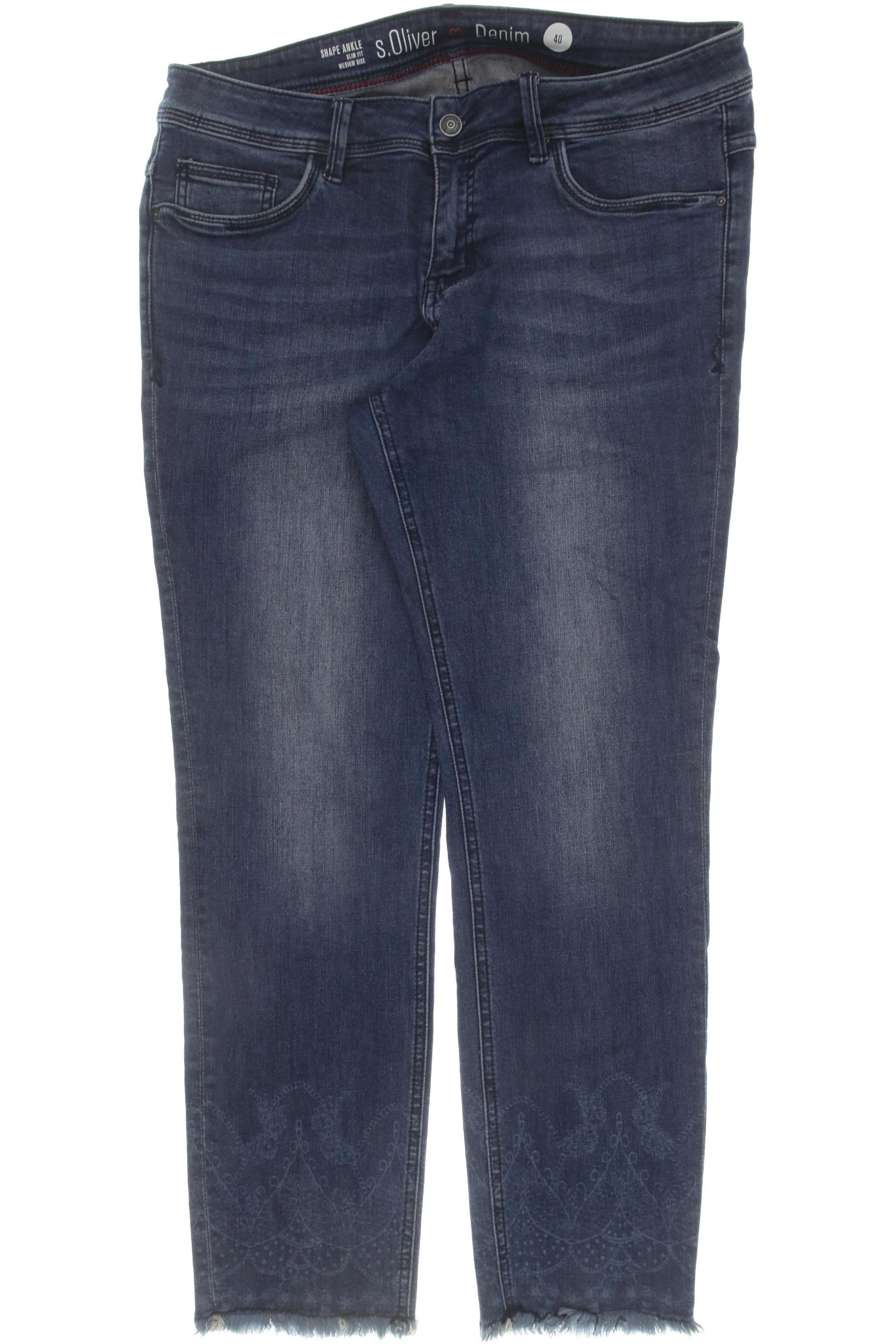 

s.Oliver Damen Jeans, blau, Gr. 40