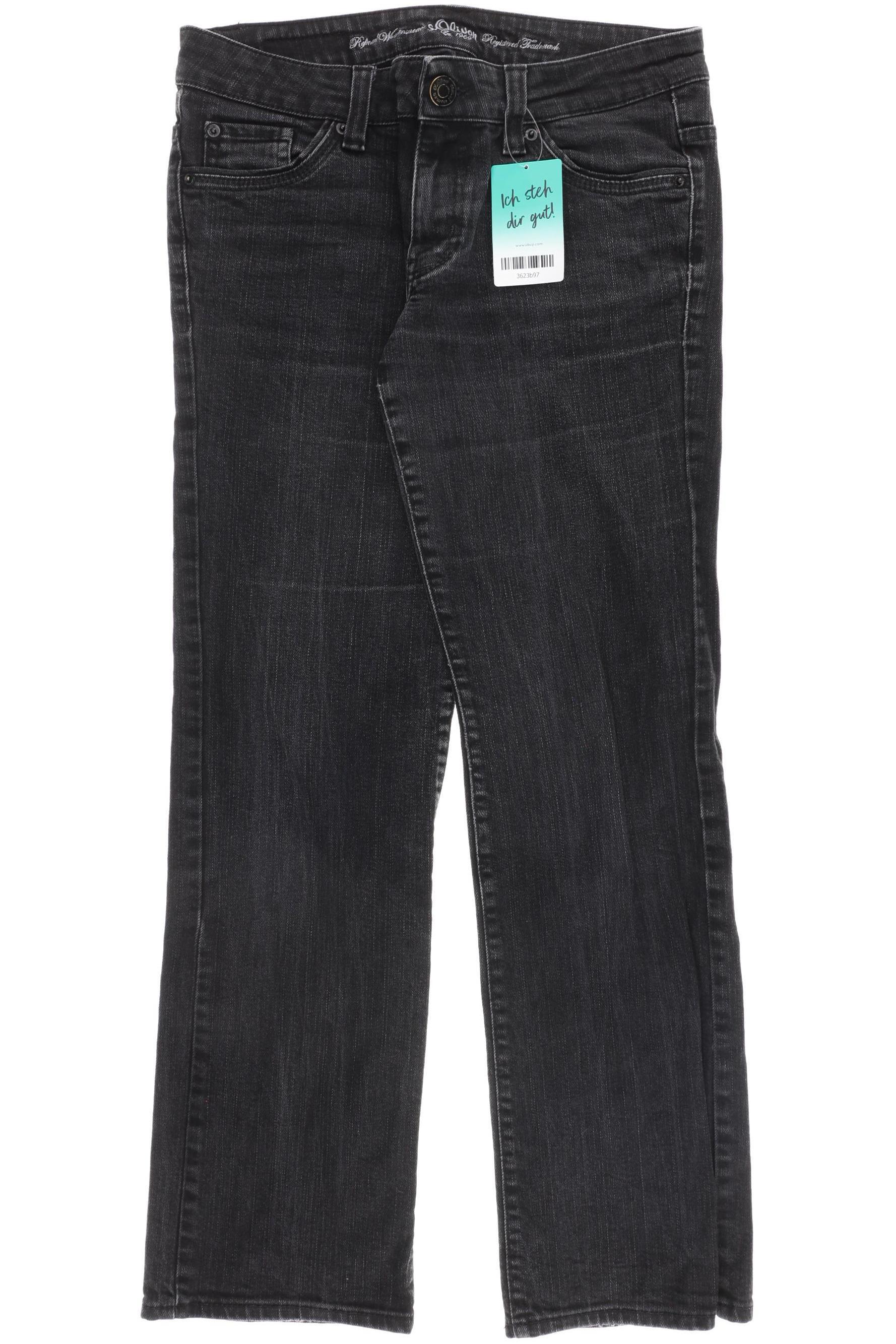 

s.Oliver Damen Jeans, schwarz, Gr. 38
