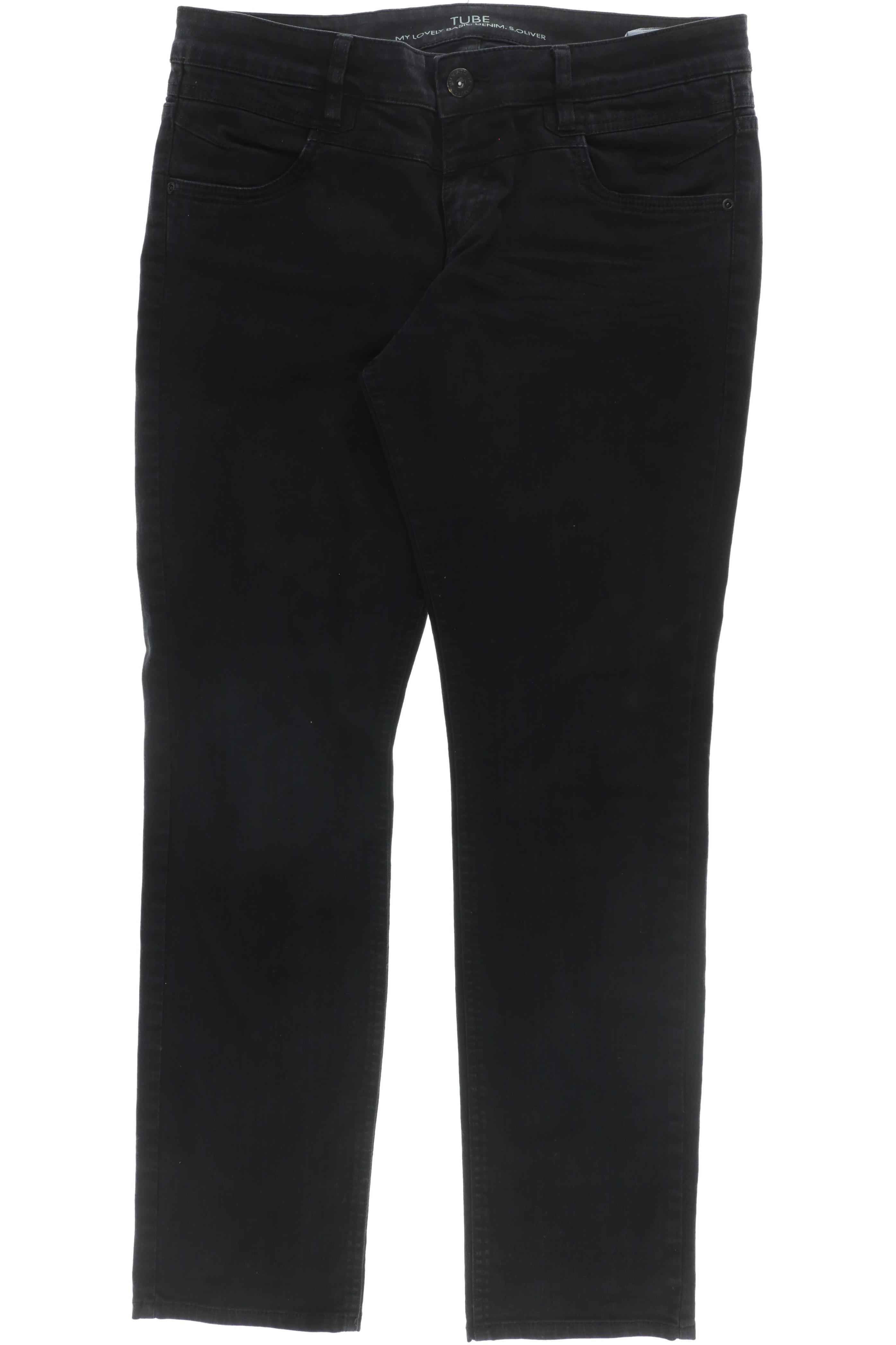 

s.Oliver Damen Jeans, schwarz, Gr. 40