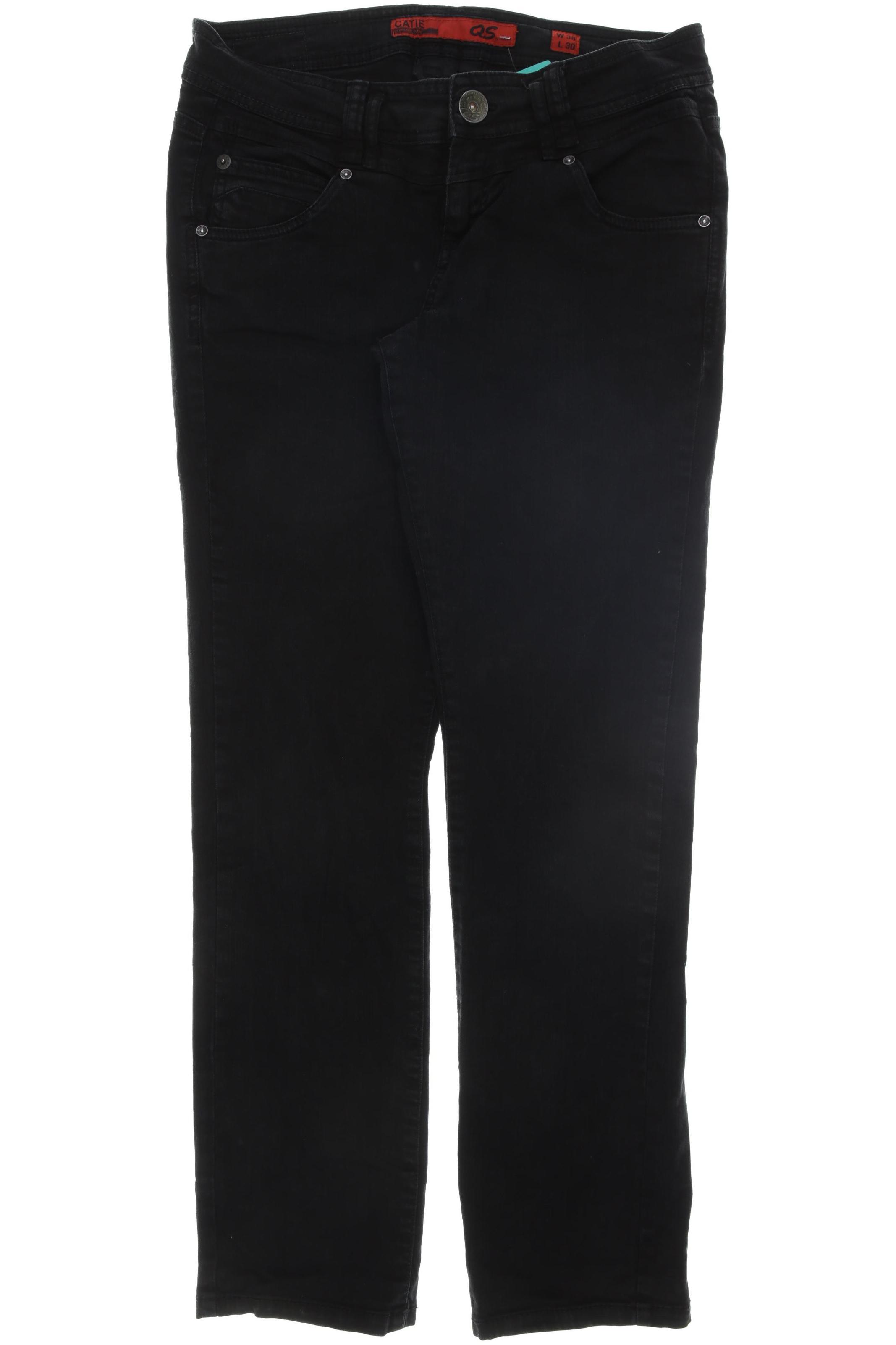 

s.Oliver Damen Jeans, schwarz, Gr. 38