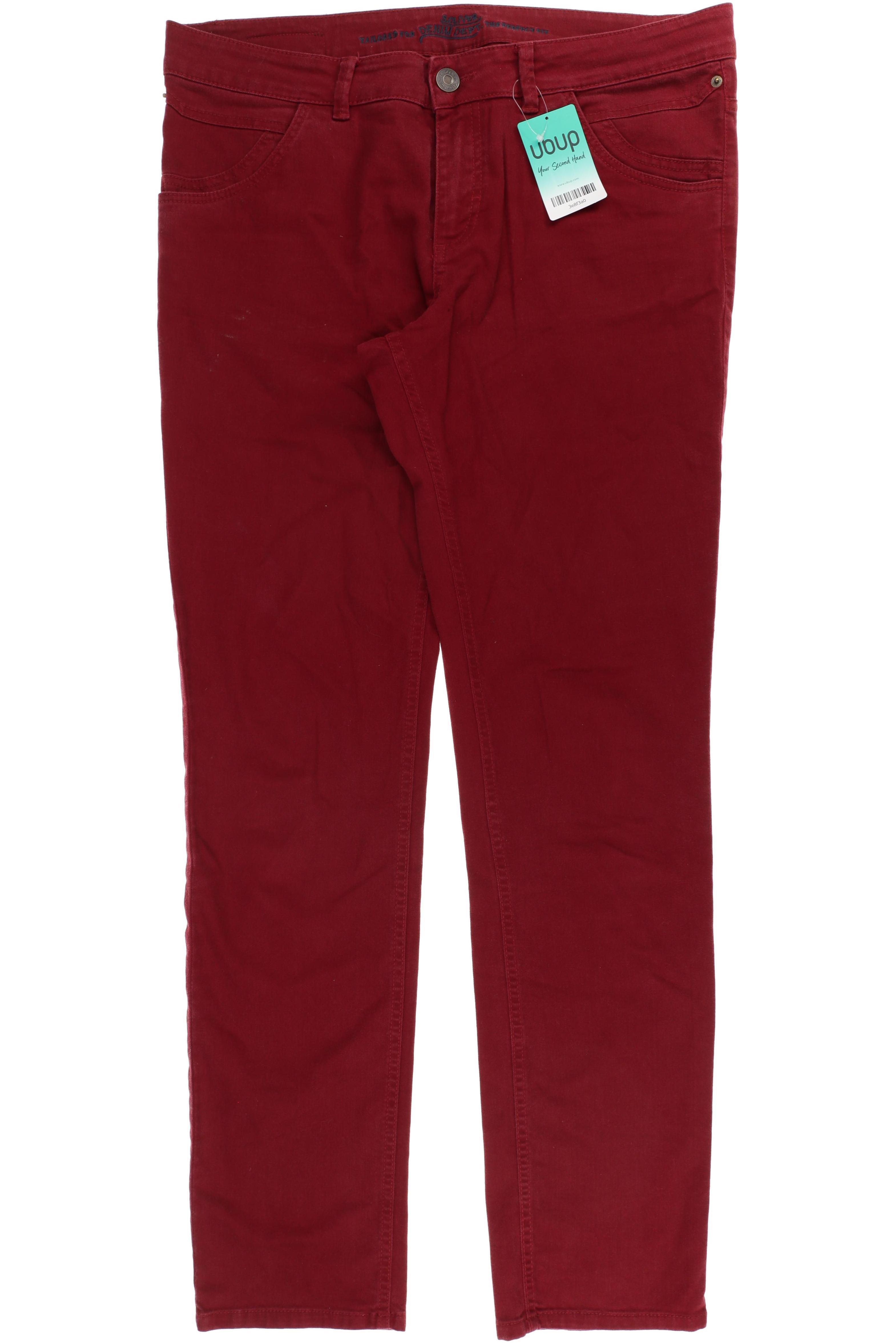 

s.Oliver Damen Jeans, rot, Gr. 42