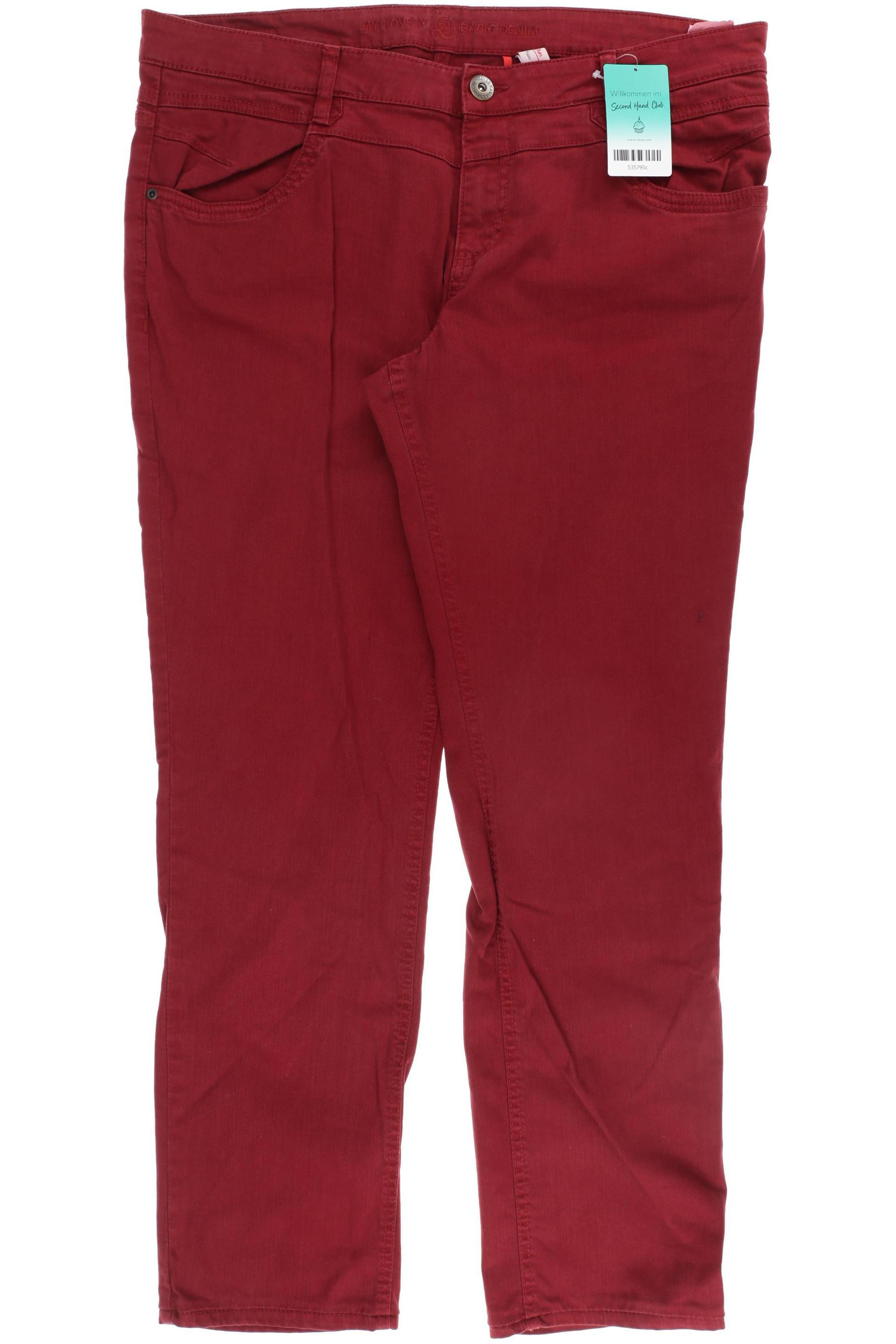 

s.Oliver Damen Jeans, rot, Gr. 44
